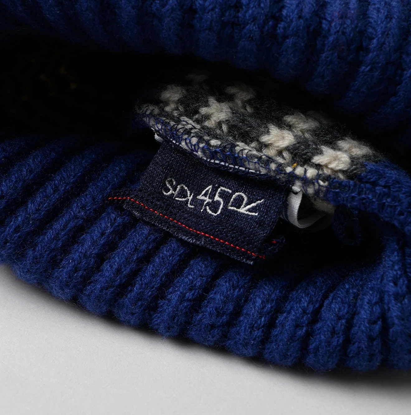 45R(フォーティファイブアール) |畦編み縮絨ウールのスノーキャップ