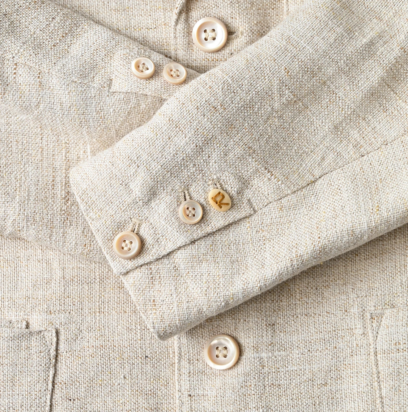 45R（フォーティファイブアール）| 綿麻ツイードの908ジャカーデ