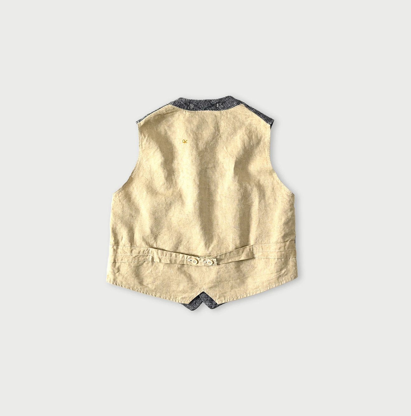 45R（フォーティファイブアール）| 綿麻ツイードの908みゆきベスト