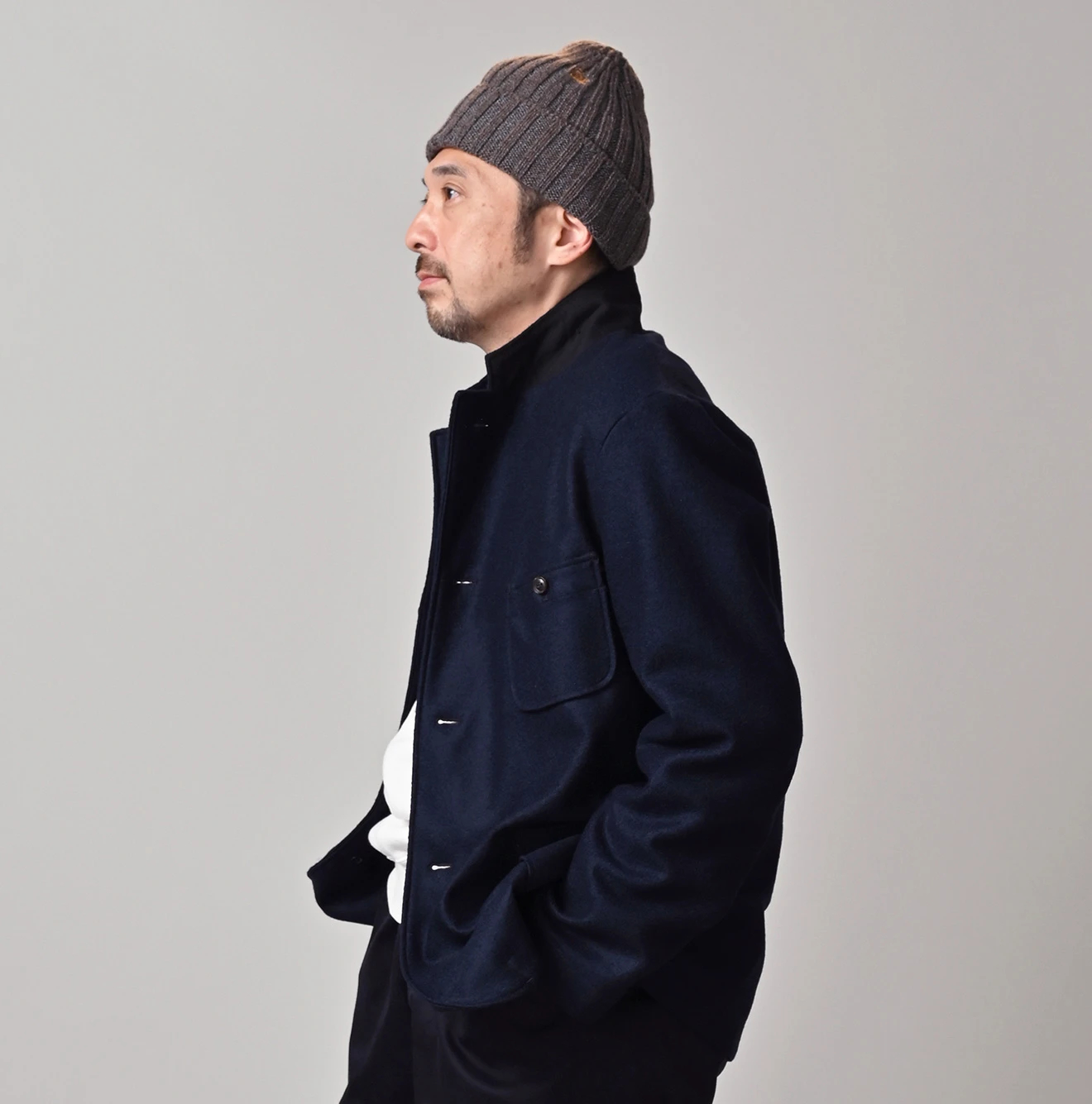 45R(フォーティファイブアール) |ジャージフラノの908ジャケット