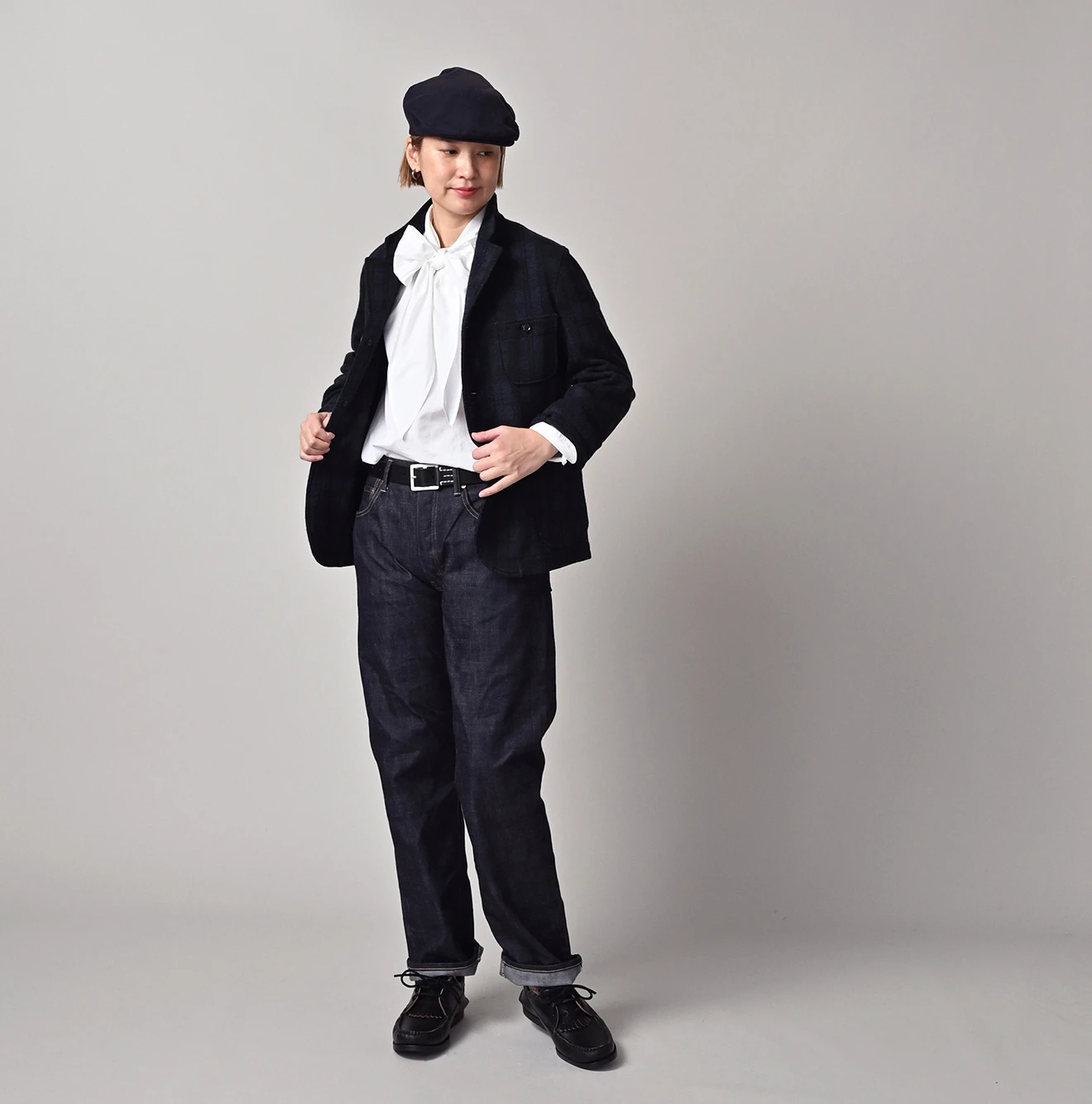 45R(フォーティファイブアール) |ジャージフラノの908ジャケット