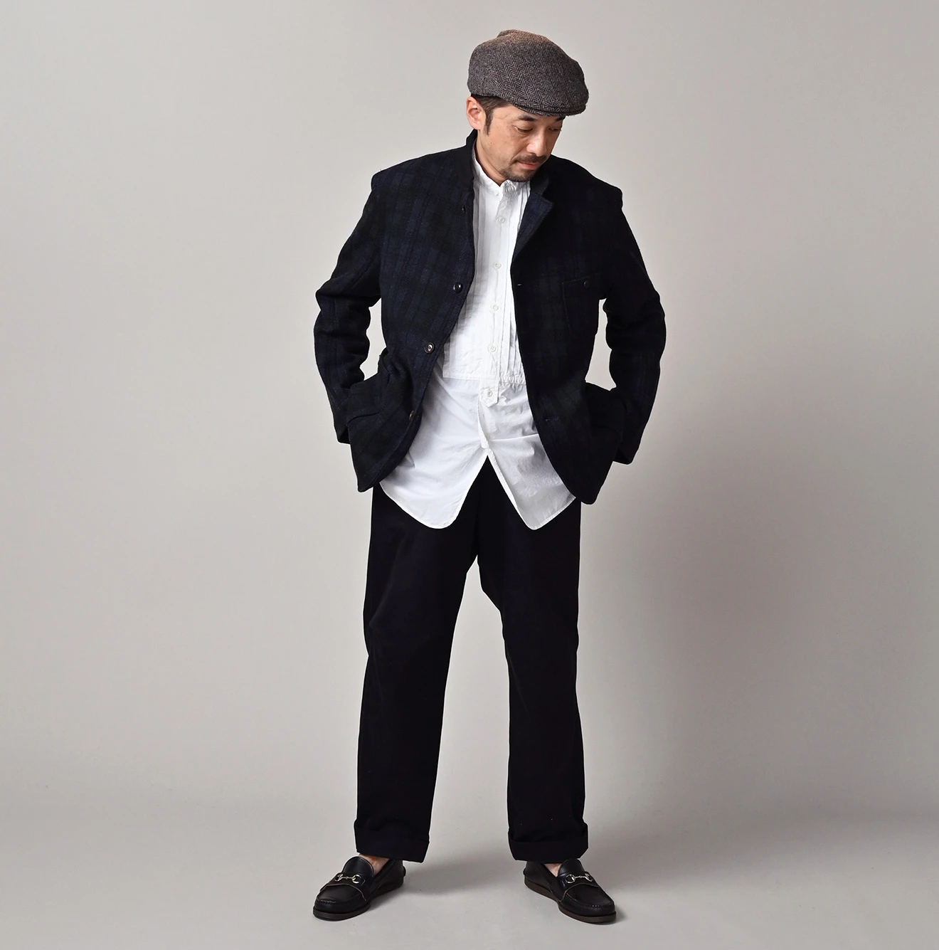 45R(フォーティファイブアール) |ジャージフラノの908ジャケット