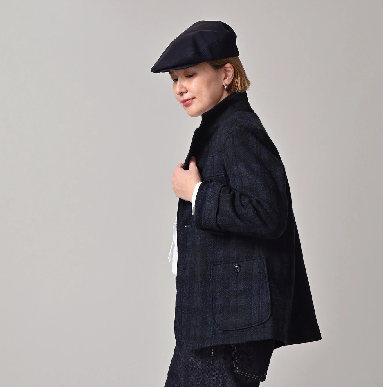 45R(フォーティファイブアール) |ジャージフラノの908ジャケット