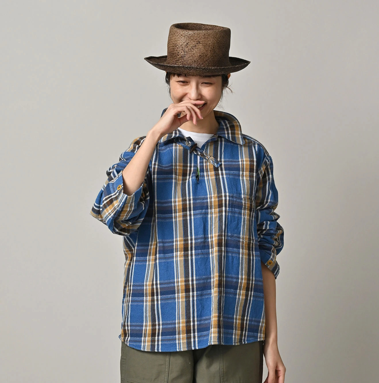 45R(フォーティファイブアール) |ざっくりインドネルの908ダッファ－シャツ