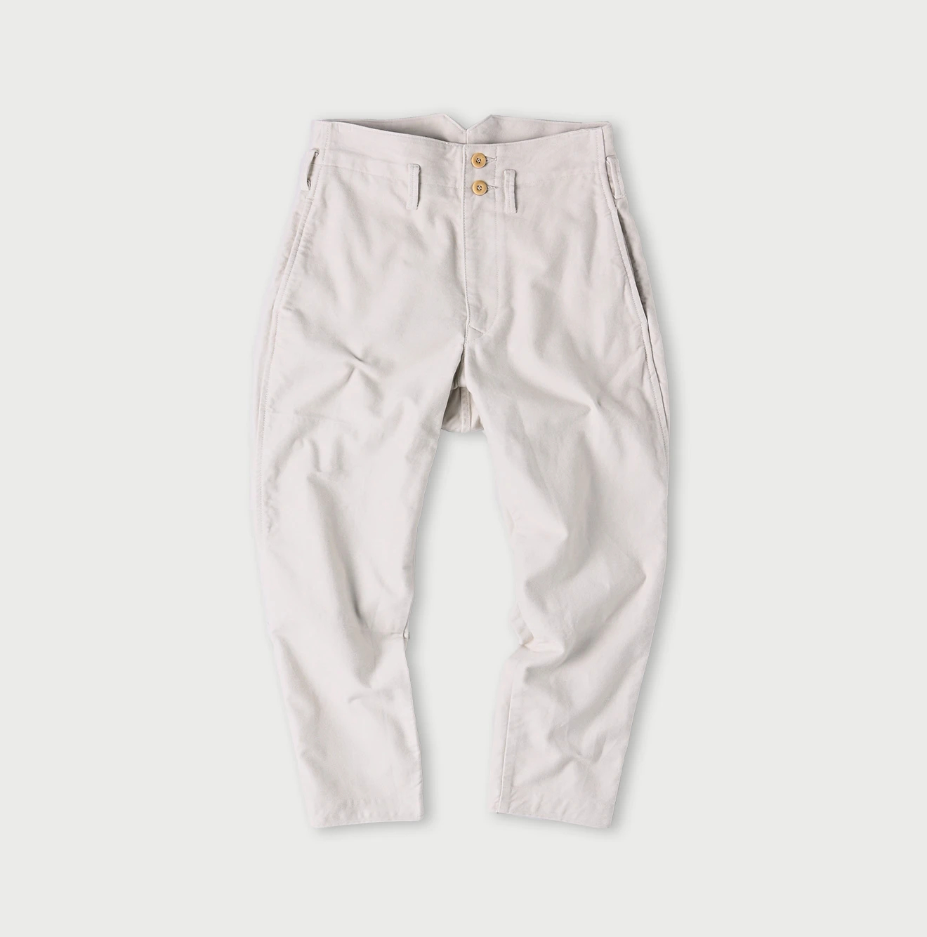 45R モールスキン 908ぺグトップパンツ 美品 ユニセックス 45R モールスキン 908ぺグトップパンツ 美品 ユニセックス 45R