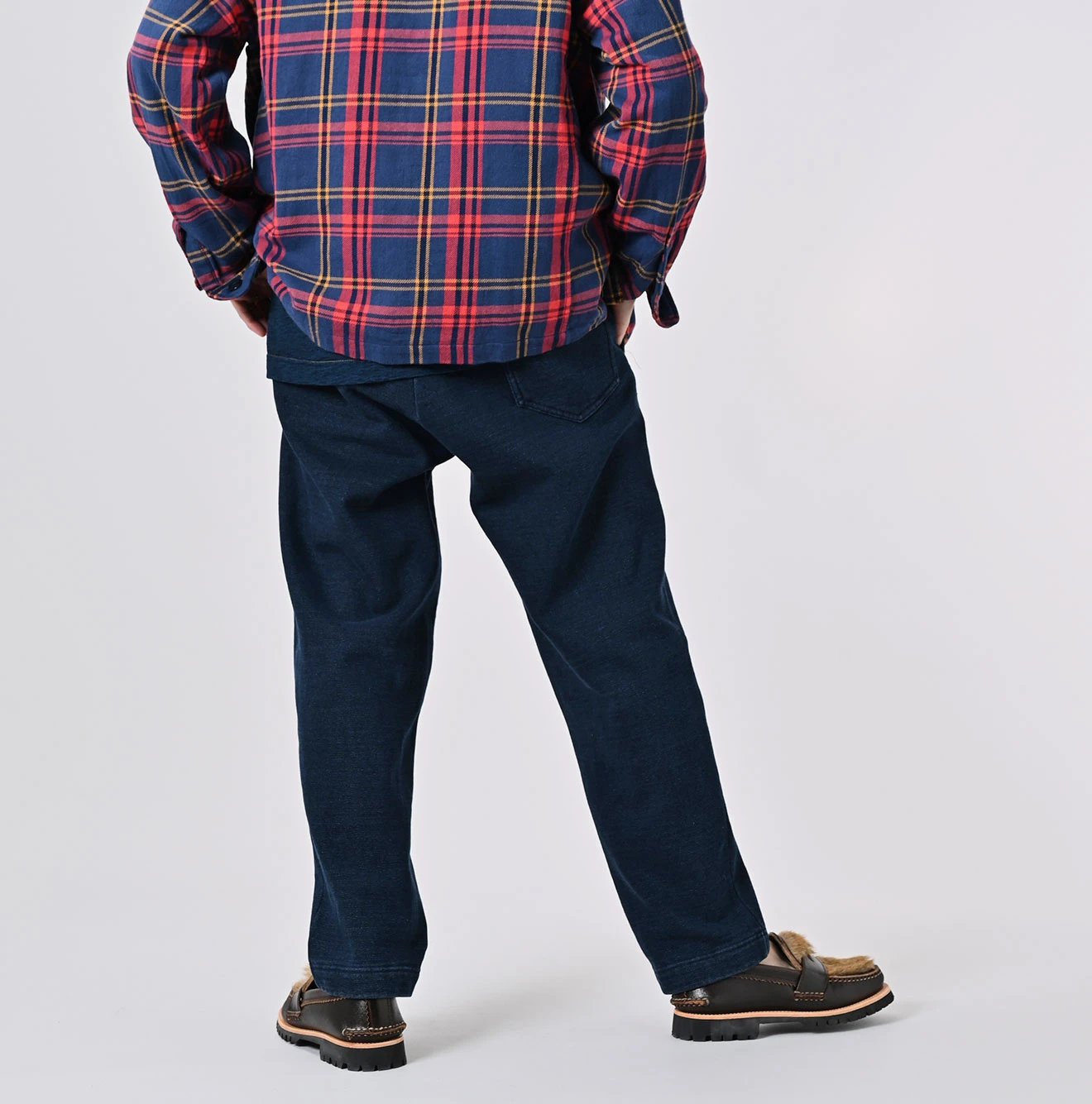 45R(フォーティファイブアール) |裏毛の908クロスビーパンツ（インディゴ）