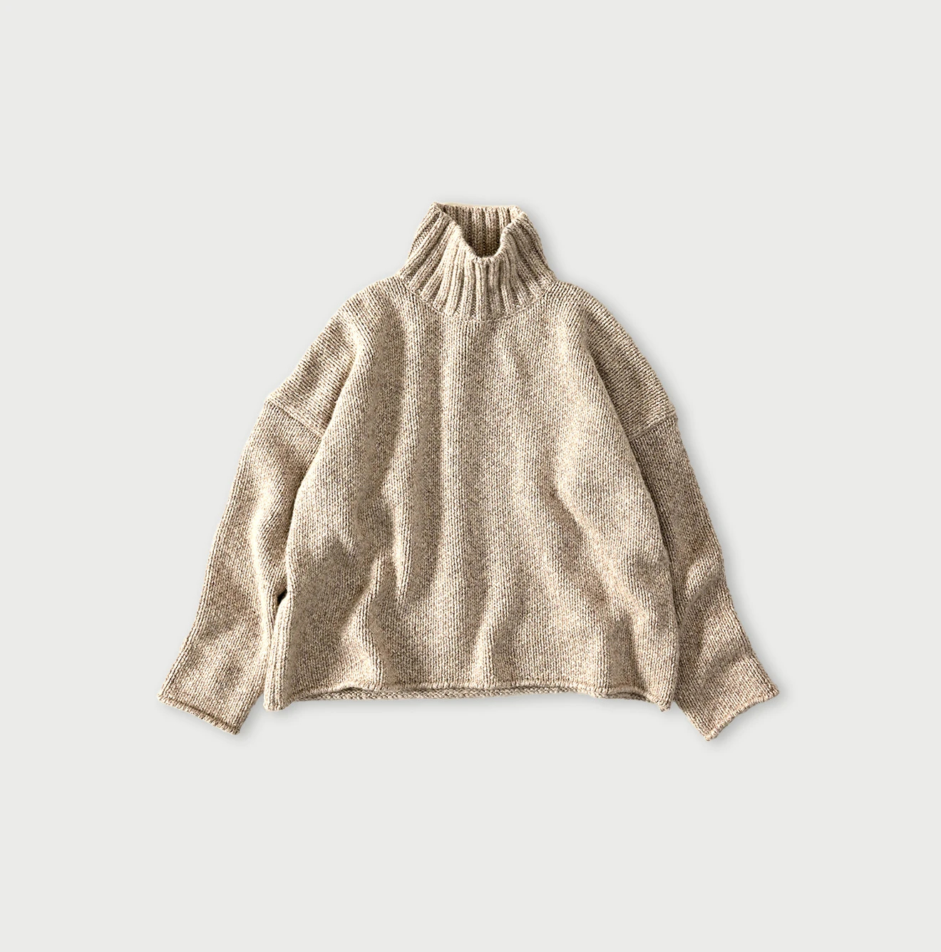 45R（フォーティファイブアール）| カシミヤリネンのMタートル Sweater