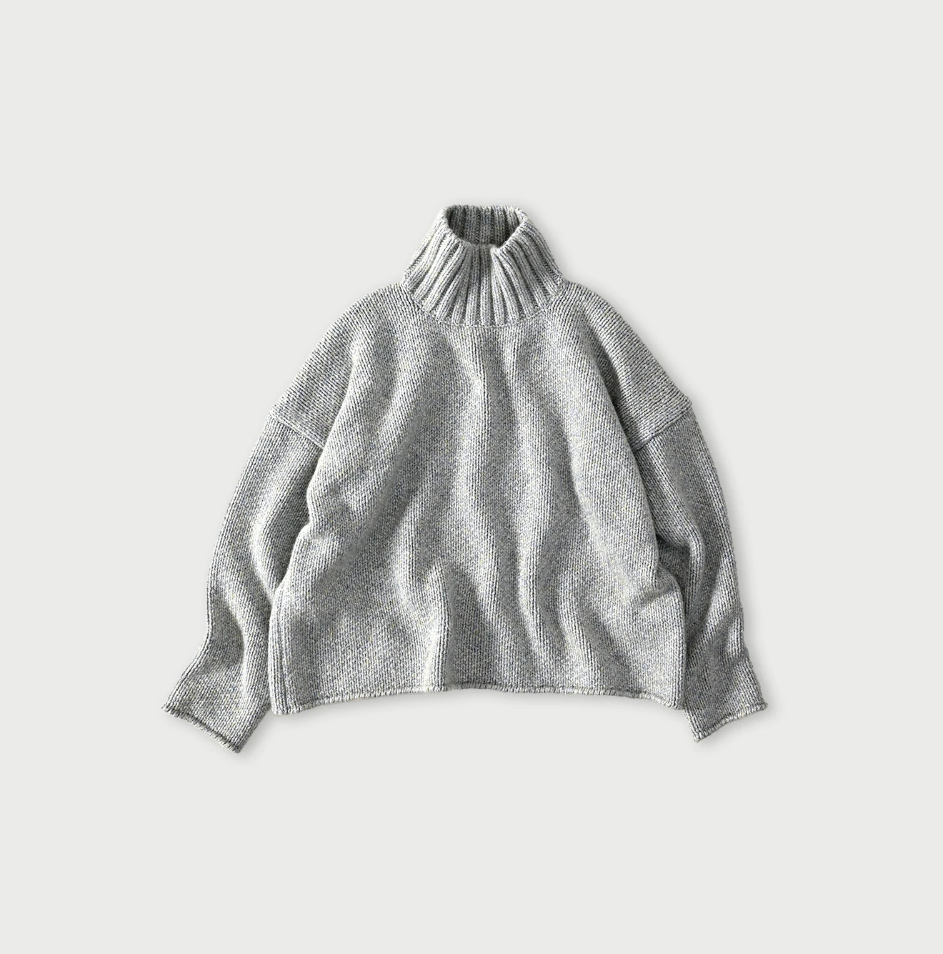 45R（フォーティファイブアール）| カシミヤリネンのMタートル Sweater