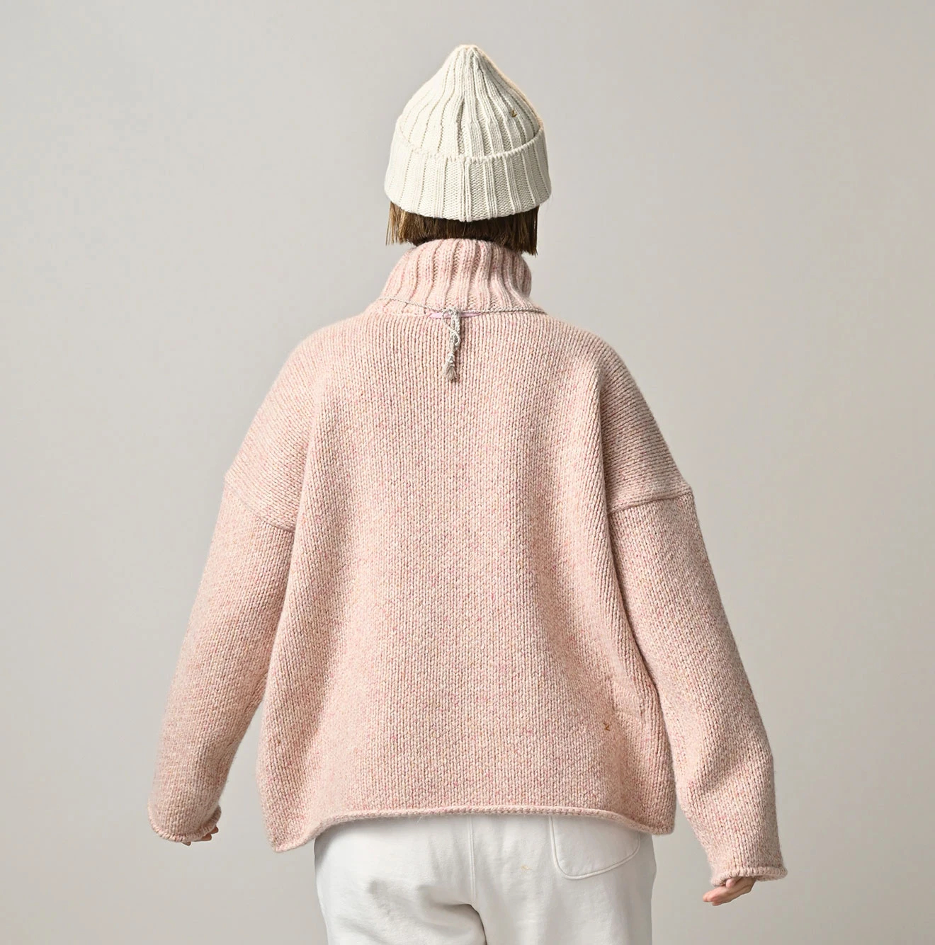45R（フォーティファイブアール）| カシミヤリネンのMタートル Sweater