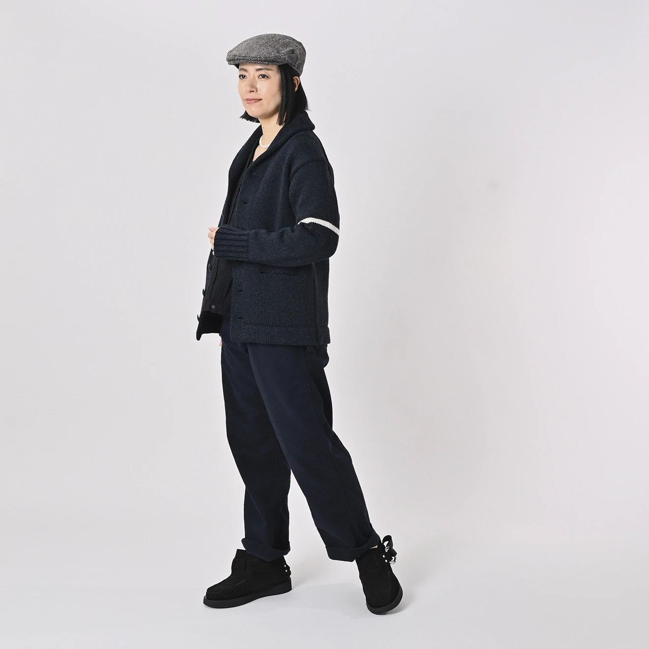 45R(フォーティファイブアール) |カシミヤの908スクールブルゾン