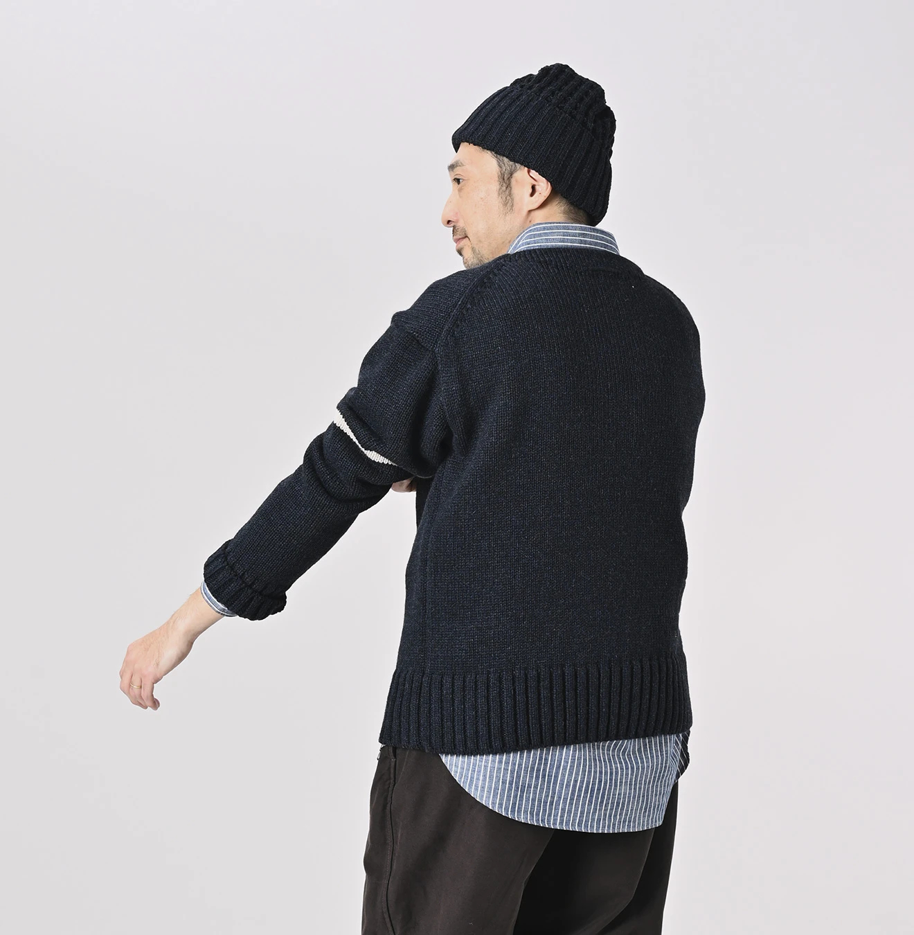 45R(フォーティファイブアール) |カシミヤの908スクールセーター