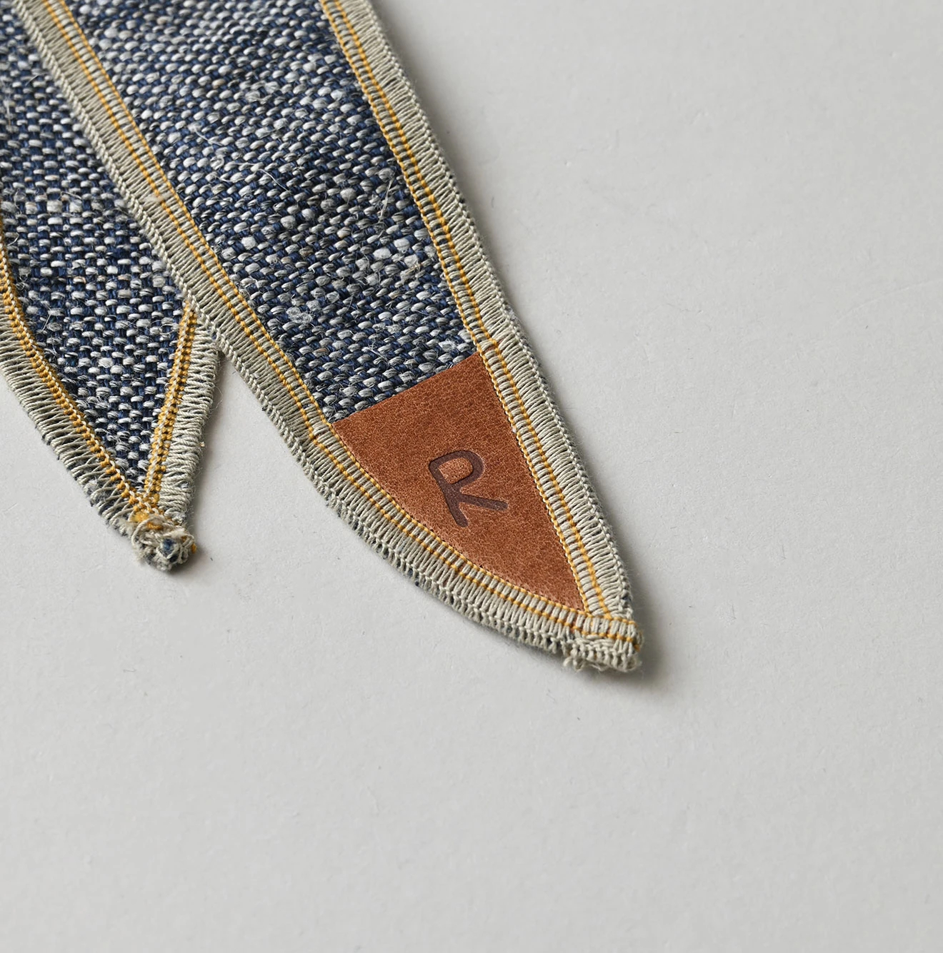 【美品】45R フォーティーファイブアール　綿麻のツイード刺繍スカート 45R（フォーティファイブアール）| 綿麻ツイードの1908タイ Accessorry