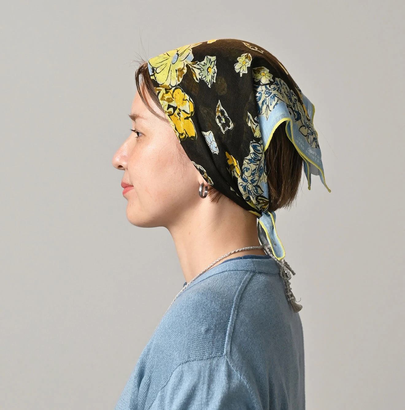 45R(フォーティファイブアール) |ガーゼの花束バンダナ