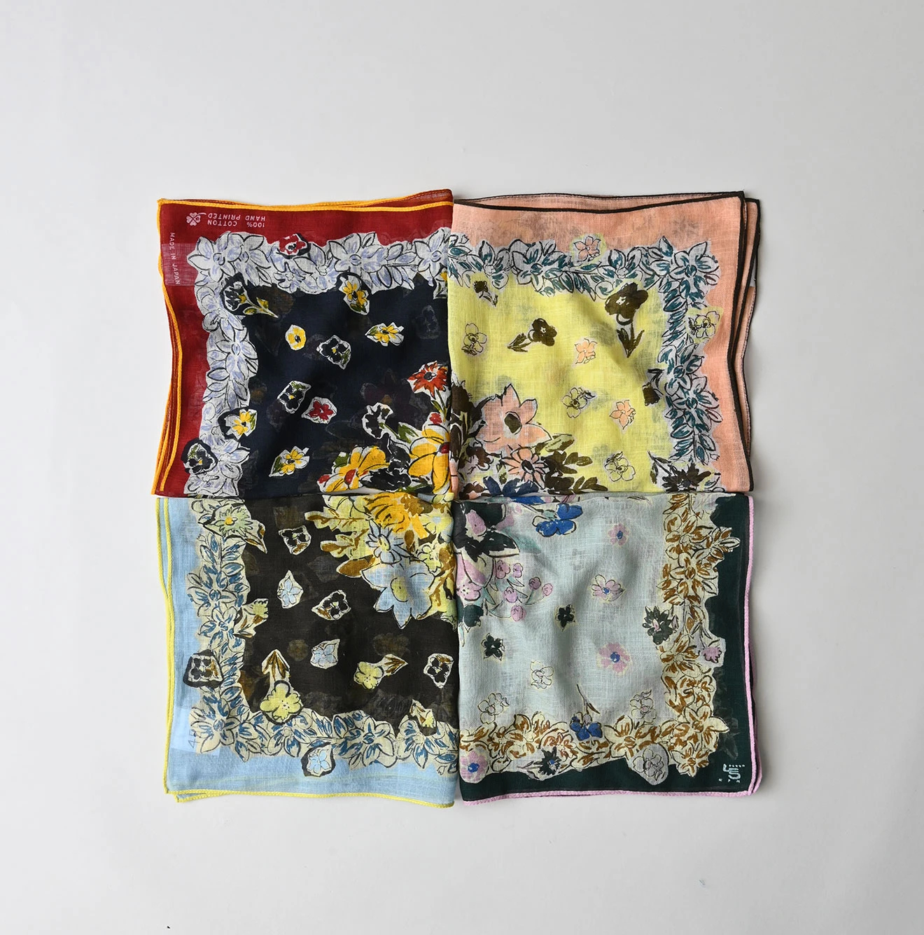 45R(フォーティファイブアール) |ガーゼの花束バンダナ