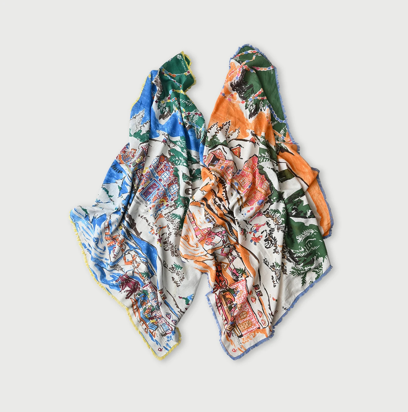 45R（フォーティファイブアール）| スーピマ綾のノエル風呂敷 Stole