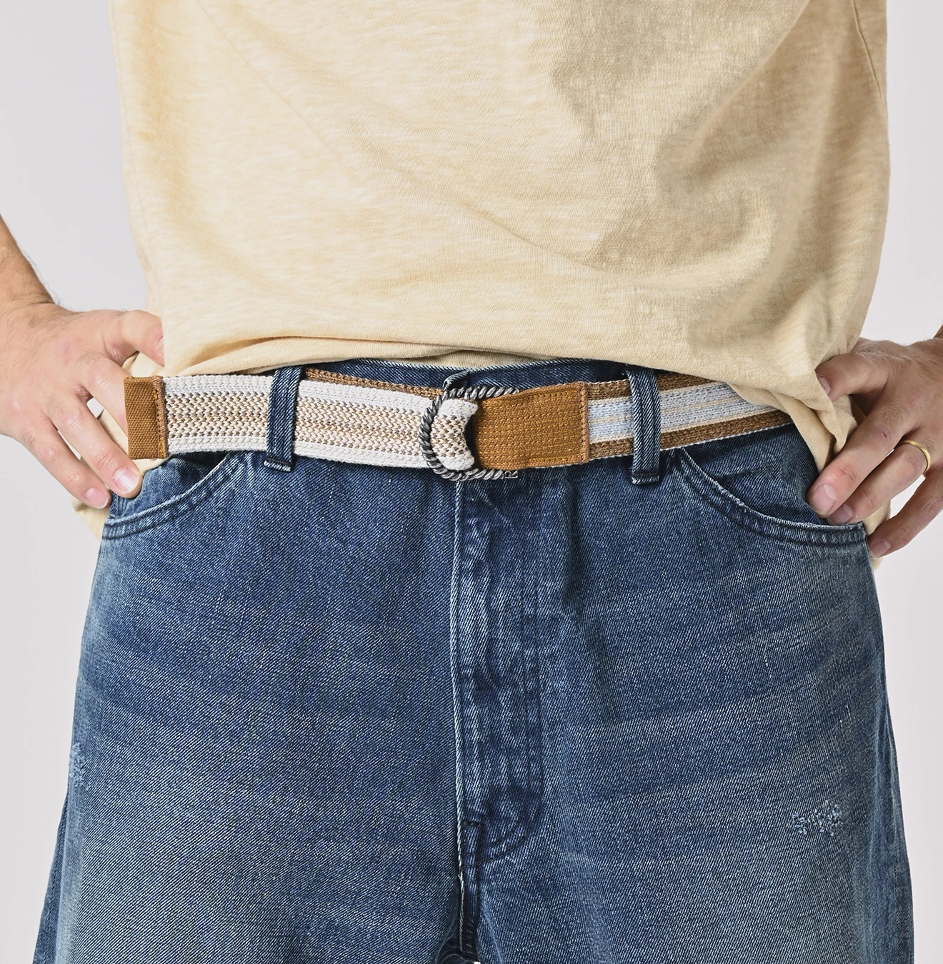 45R（フォーティファイブアール）| レジメンのニットベルト Belt