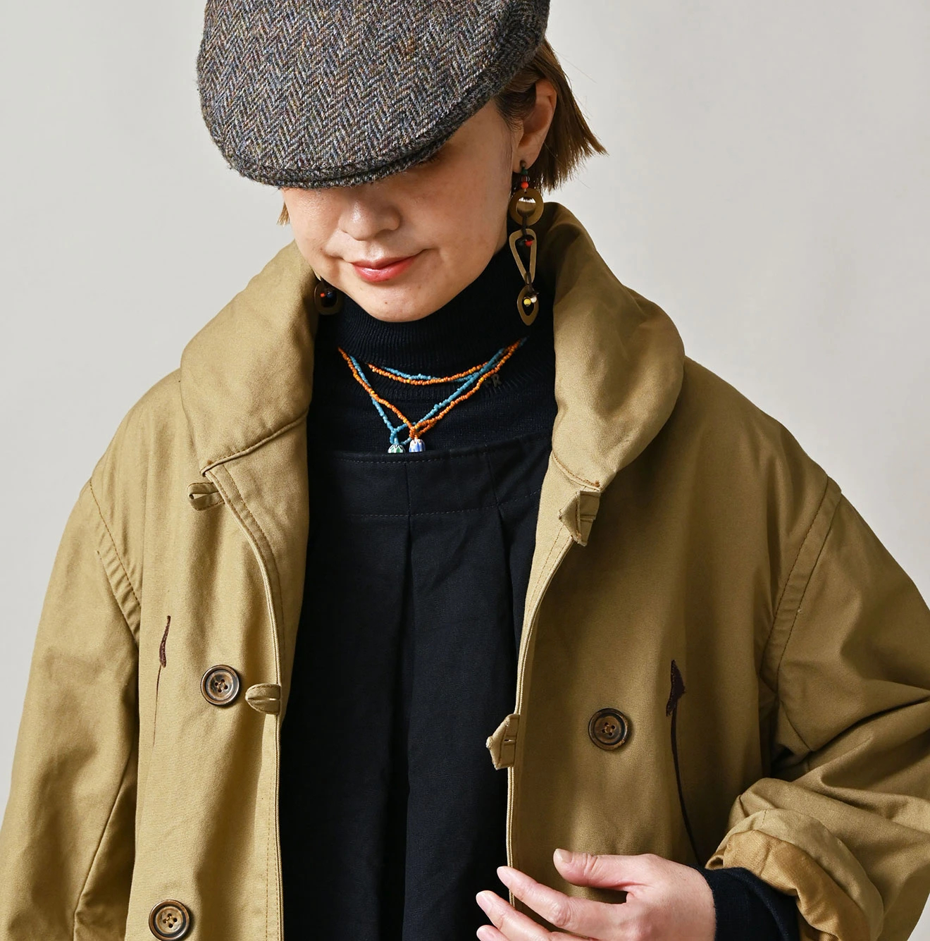 45R(フォーティファイブアール) |高密度ダックの908カナディアンコート