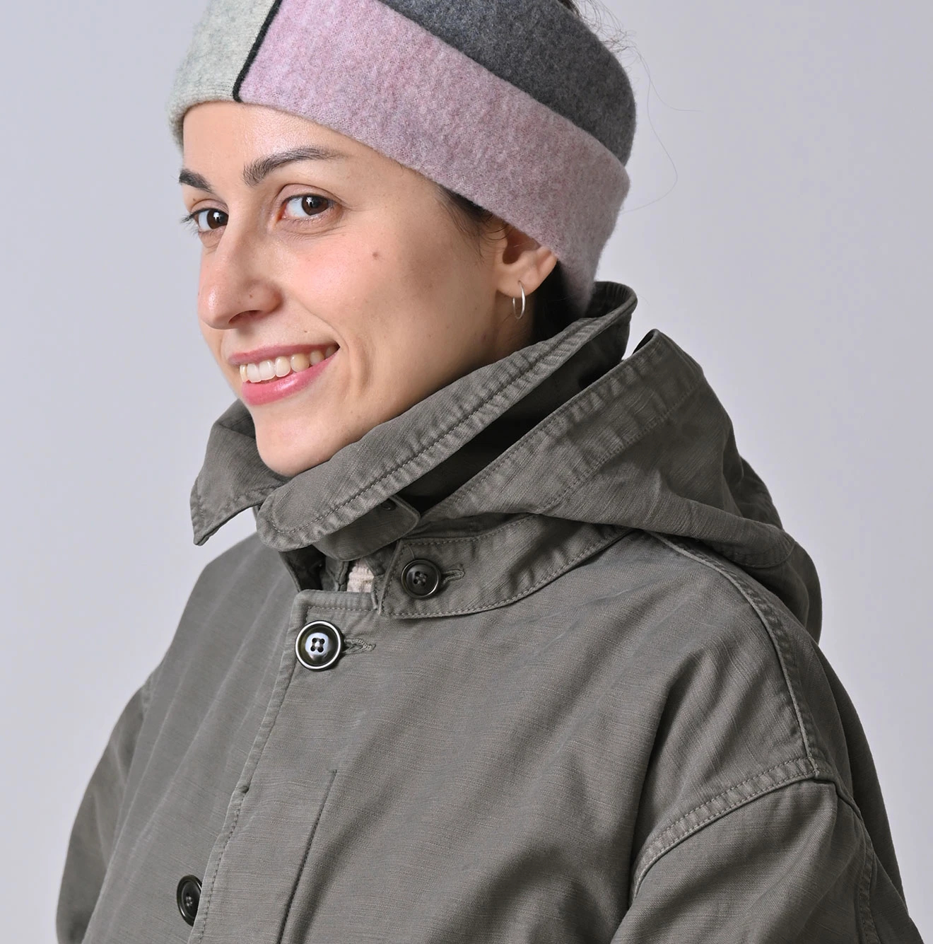 45R(フォーティファイブアール) |バックサテン×ナイロン裏毛の908カナディアンモッズコート