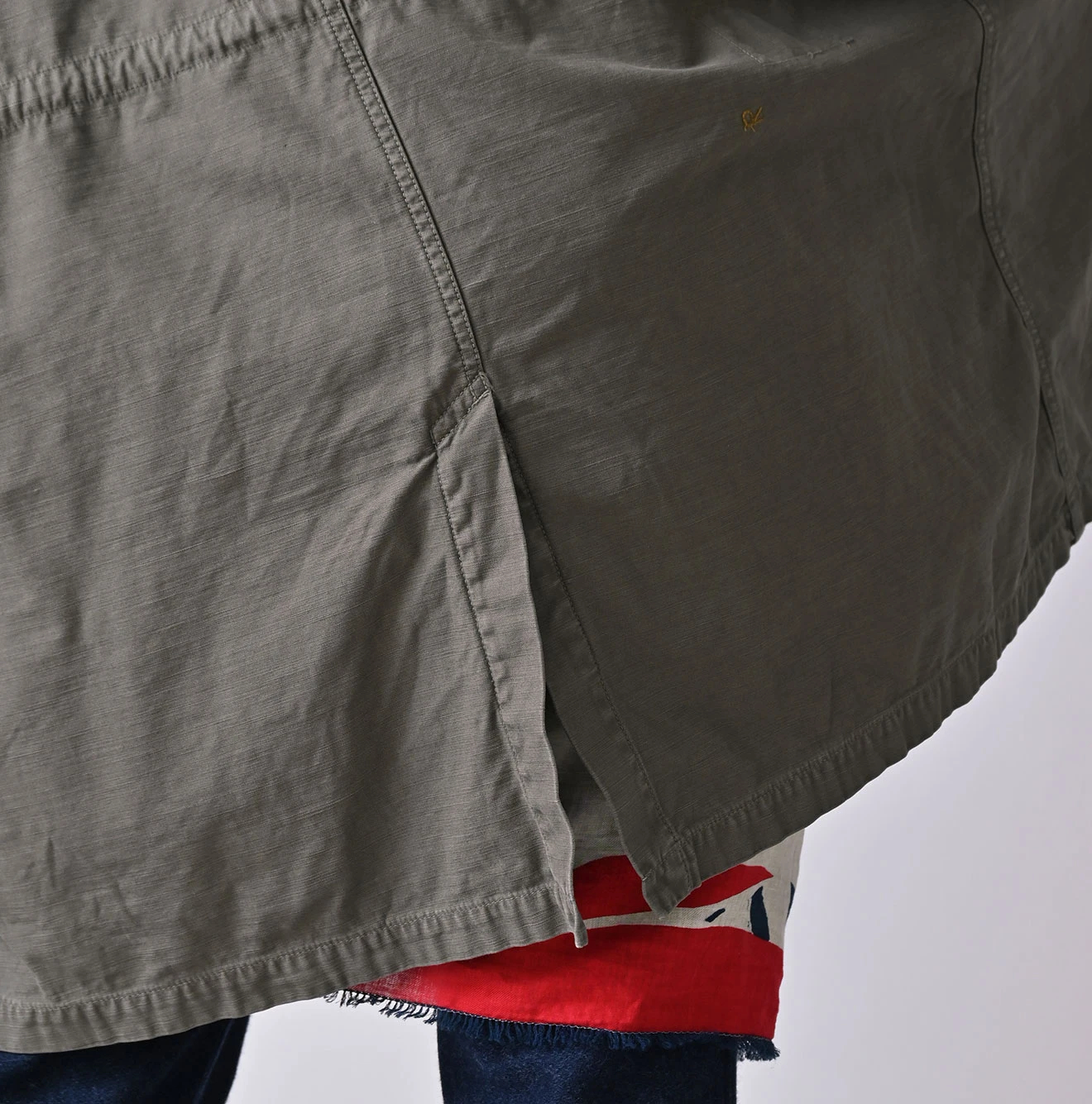 45R(フォーティファイブアール) |バックサテン×ナイロン裏毛の908カナディアンモッズコート