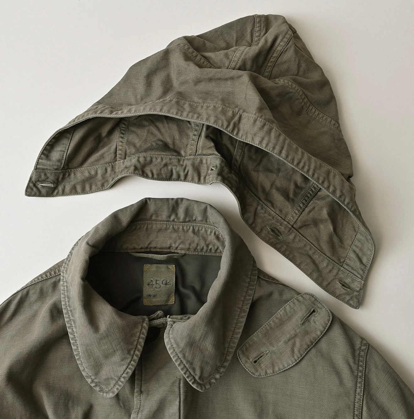 45R(フォーティファイブアール) |バックサテン×ナイロン裏毛の908カナディアンモッズコート