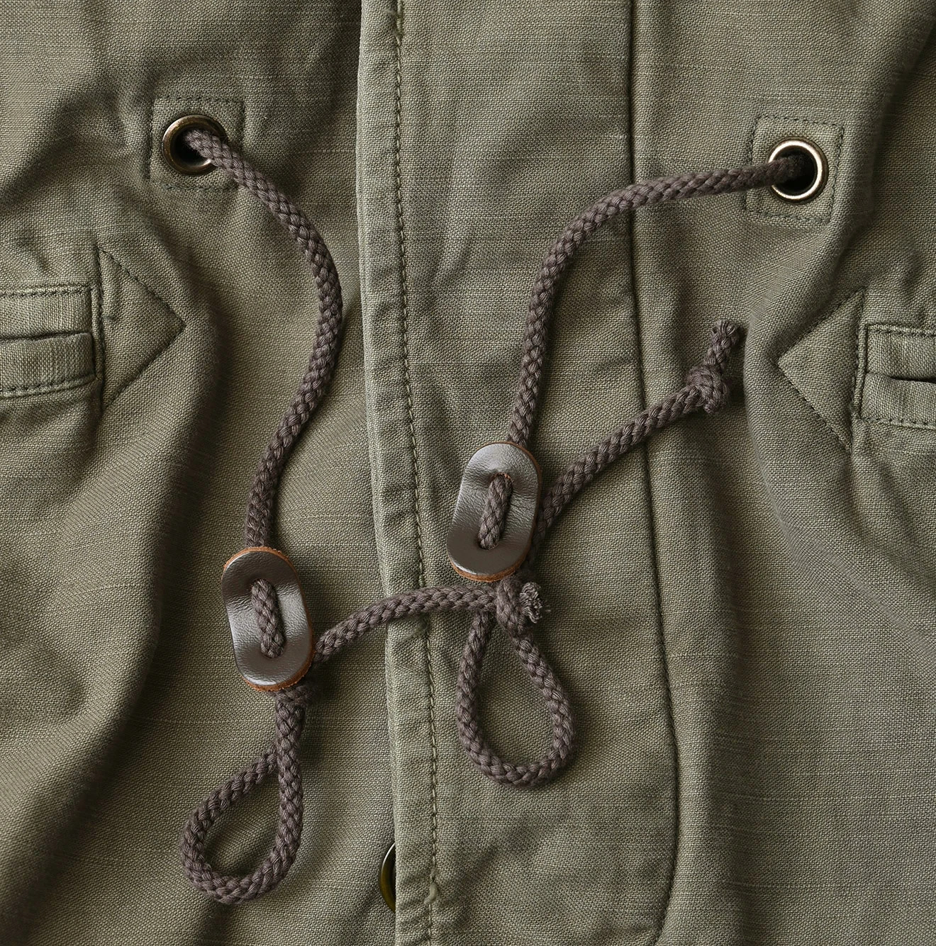 45R(フォーティファイブアール) |バックサテン×ナイロン裏毛の908カナディアンモッズコート