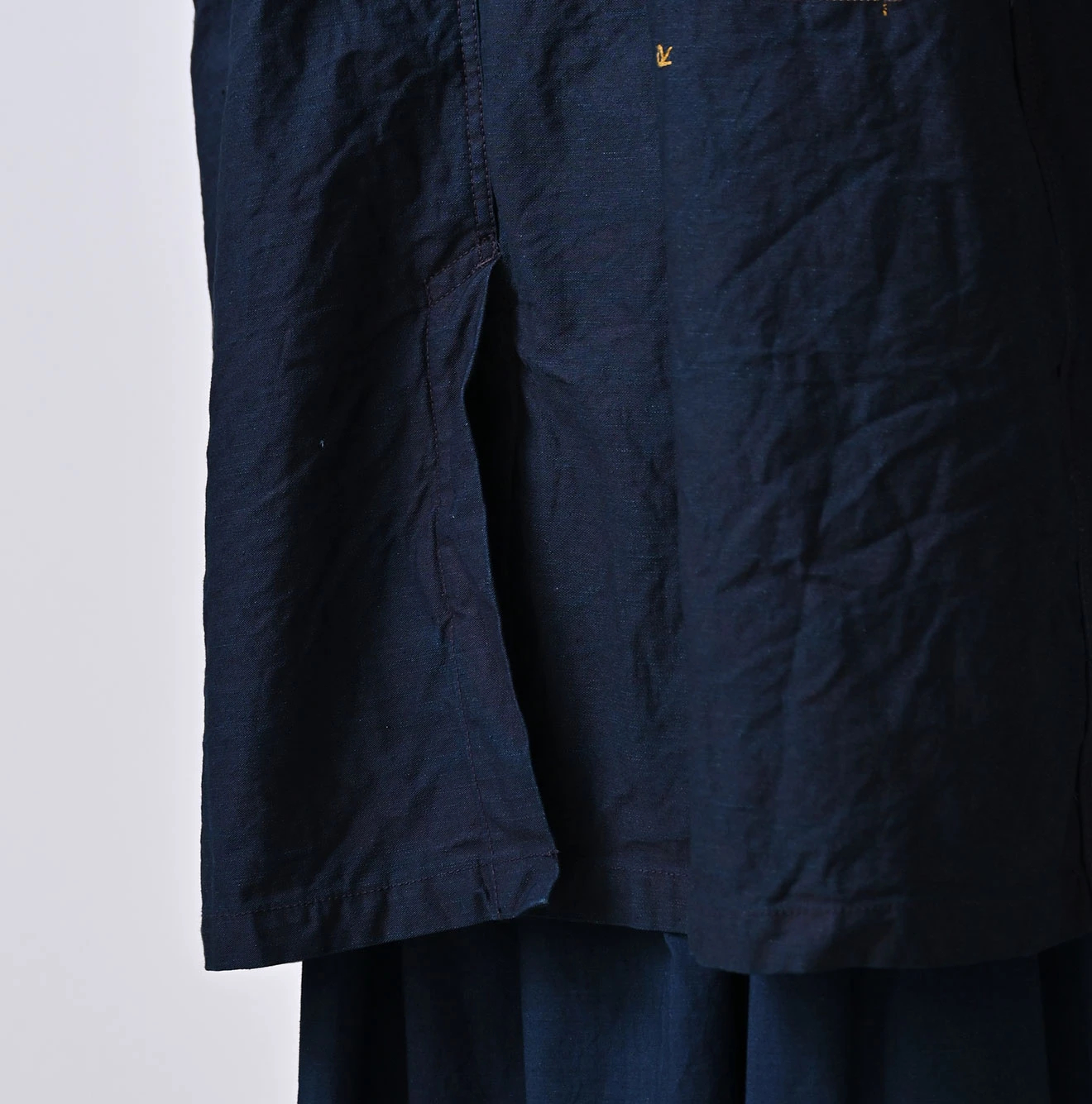 45R(フォーティファイブアール) |バックサテン×ナイロン裏毛の908カナディアンモッズコート（インディゴ）