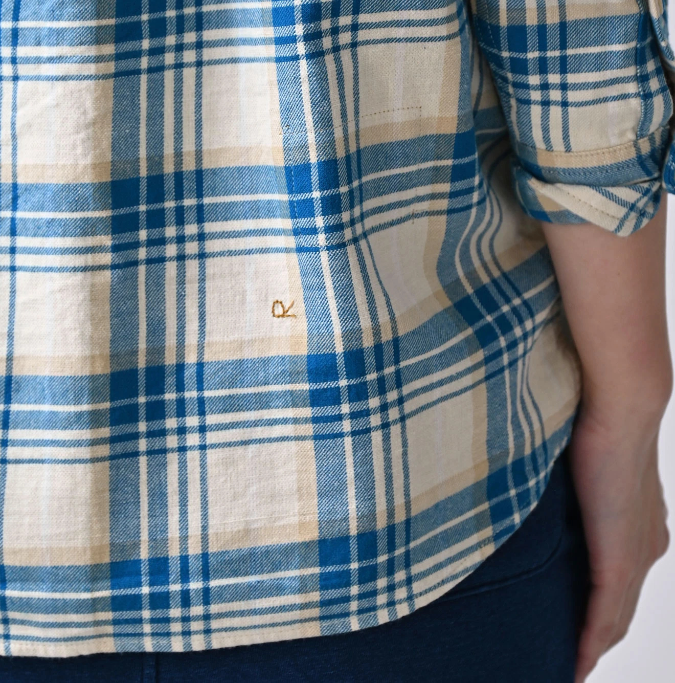 45R(フォーティファイブアール) |インド二重織の908オーシャンボタンダウンシャツ