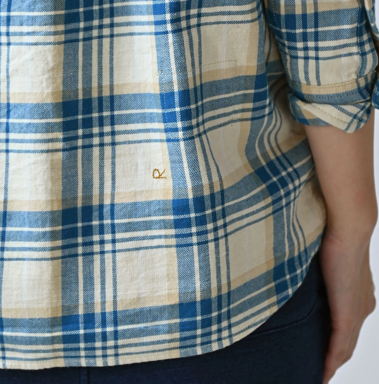 45R(フォーティファイブアール) |インド二重織の908オーシャンボタンダウンシャツ