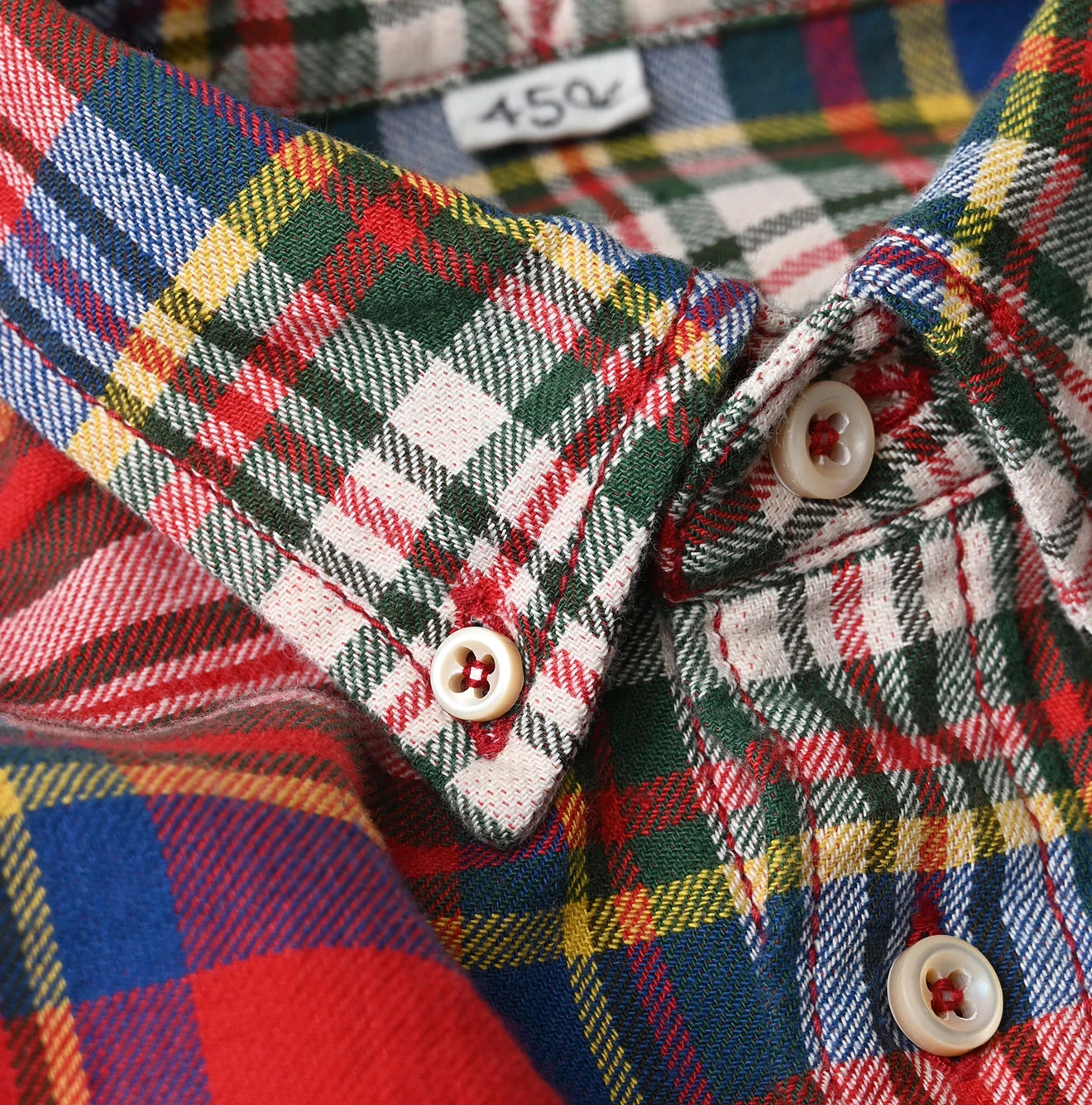 45R(フォーティファイブアール) |インド二重織の908オーシャンボタンダウンシャツ