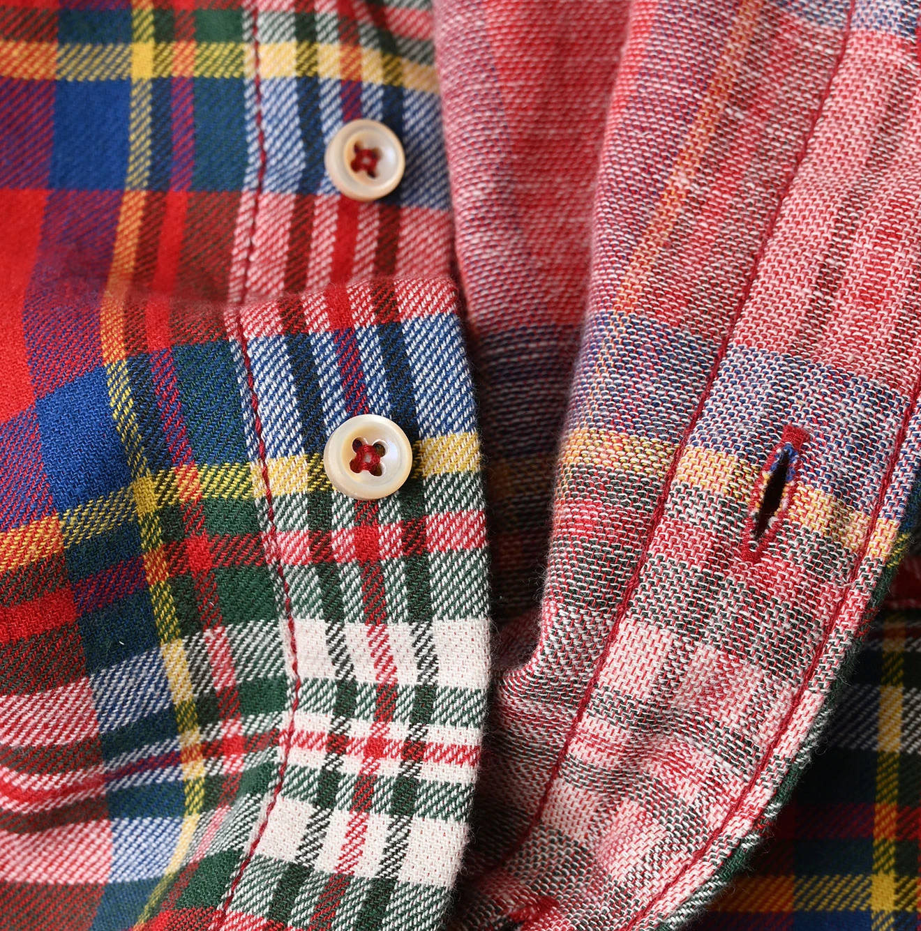 45R(フォーティファイブアール) |インド二重織の908オーシャンボタンダウンシャツ