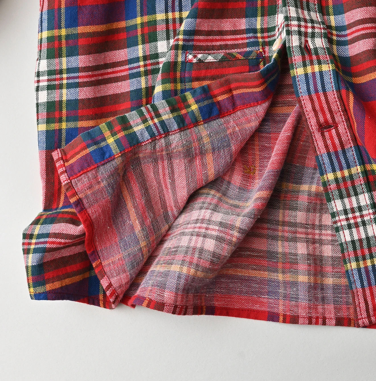 45R(フォーティファイブアール) |インド二重織の908オーシャンボタンダウンシャツ