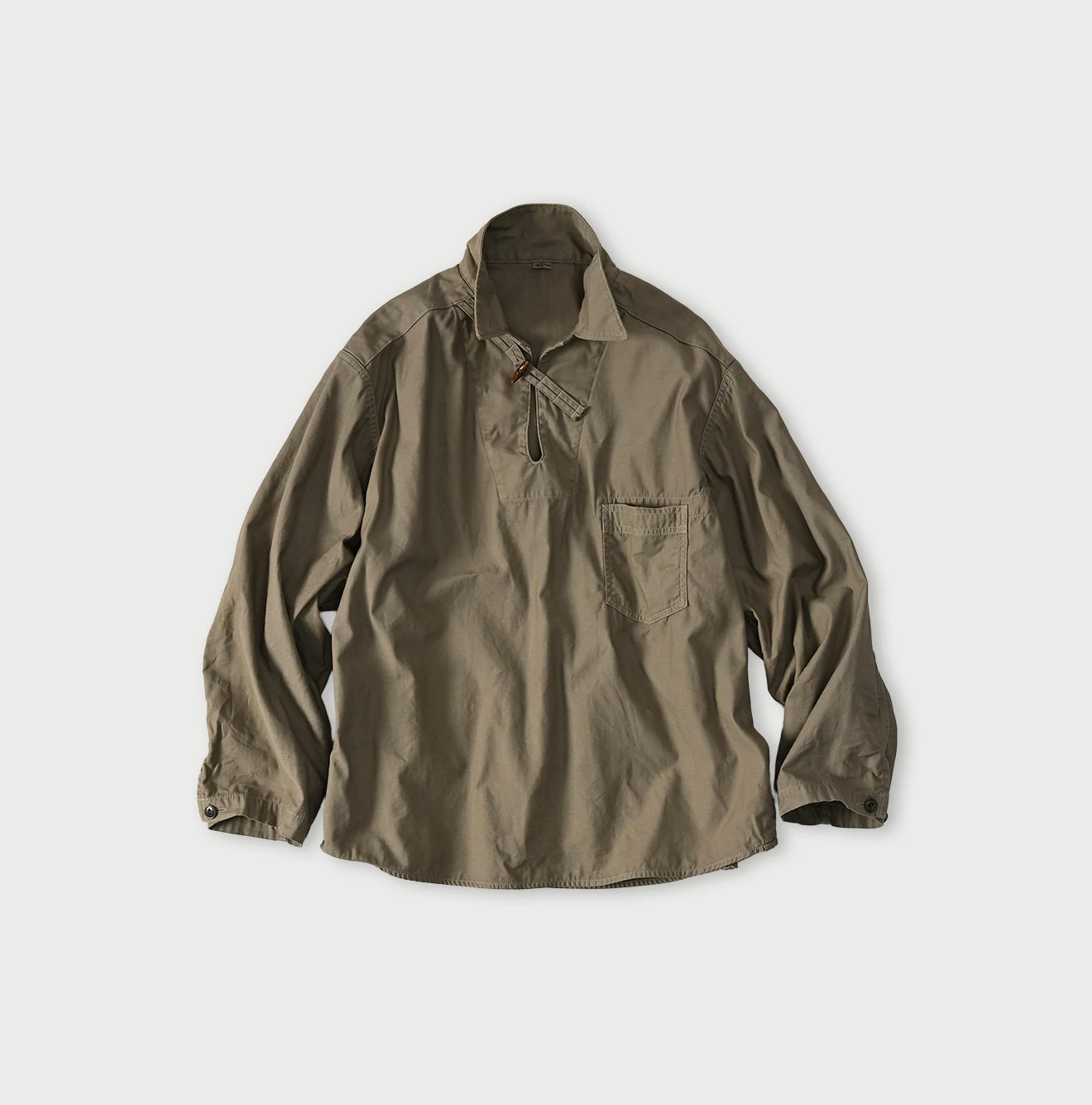 45R(フォーティファイブアール) |薄バックサテンの908ダッファーシャツ
