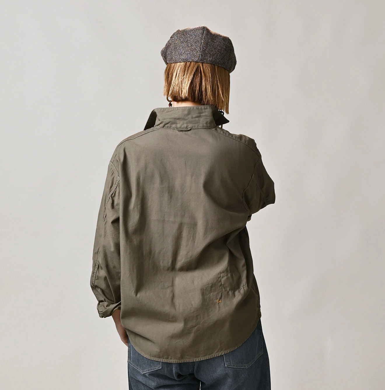 45R(フォーティファイブアール) |薄バックサテンの908ダッファーシャツ