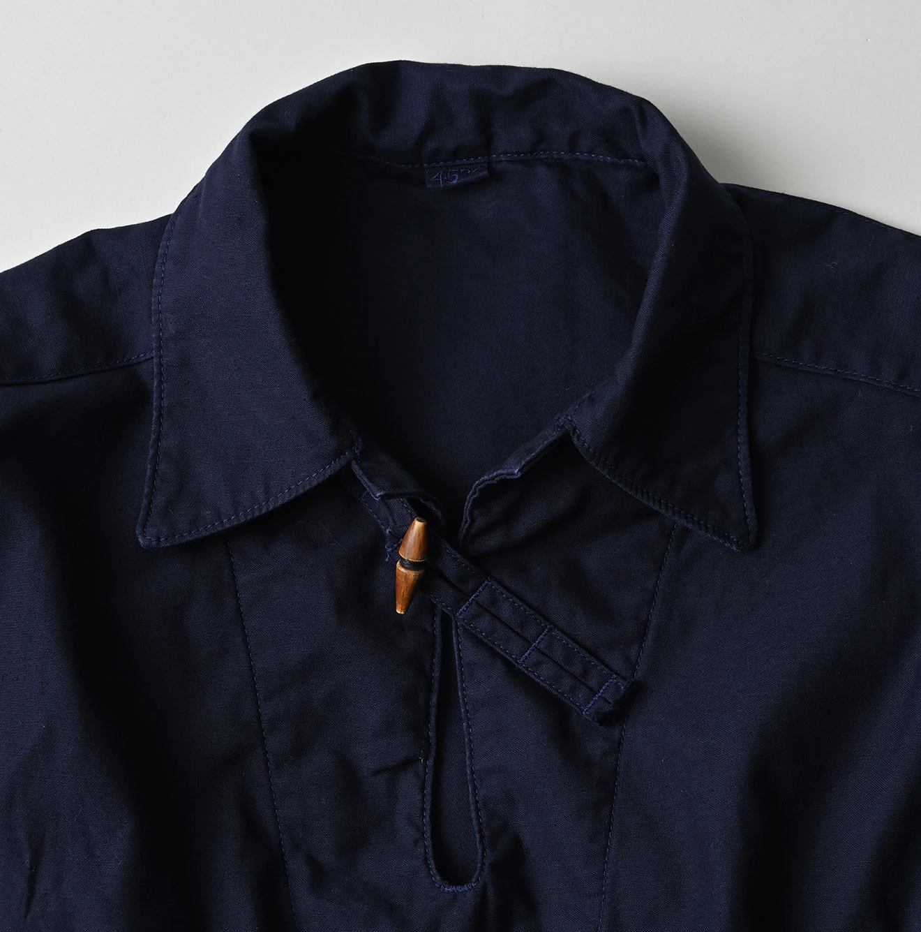 45R(フォーティファイブアール) |薄バックサテンの908ダッファーシャツ