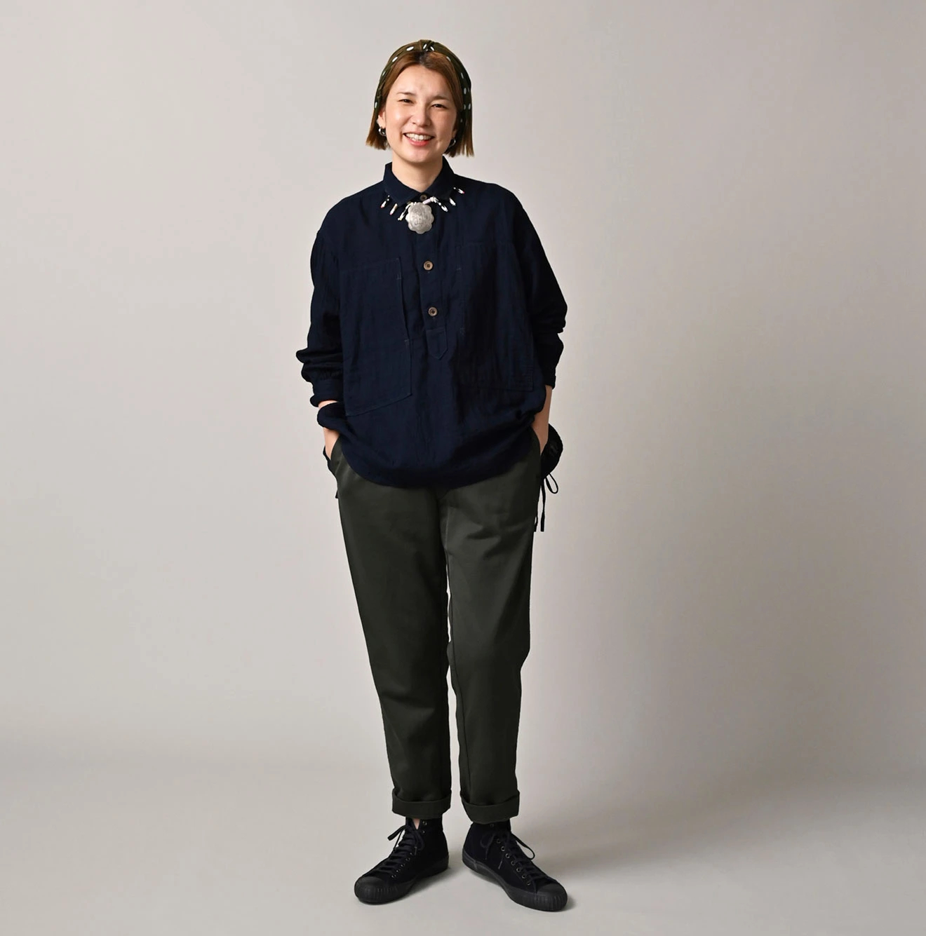 45R(フォーティファイブアール) |ナイロン裏毛の908スウェットパンツ