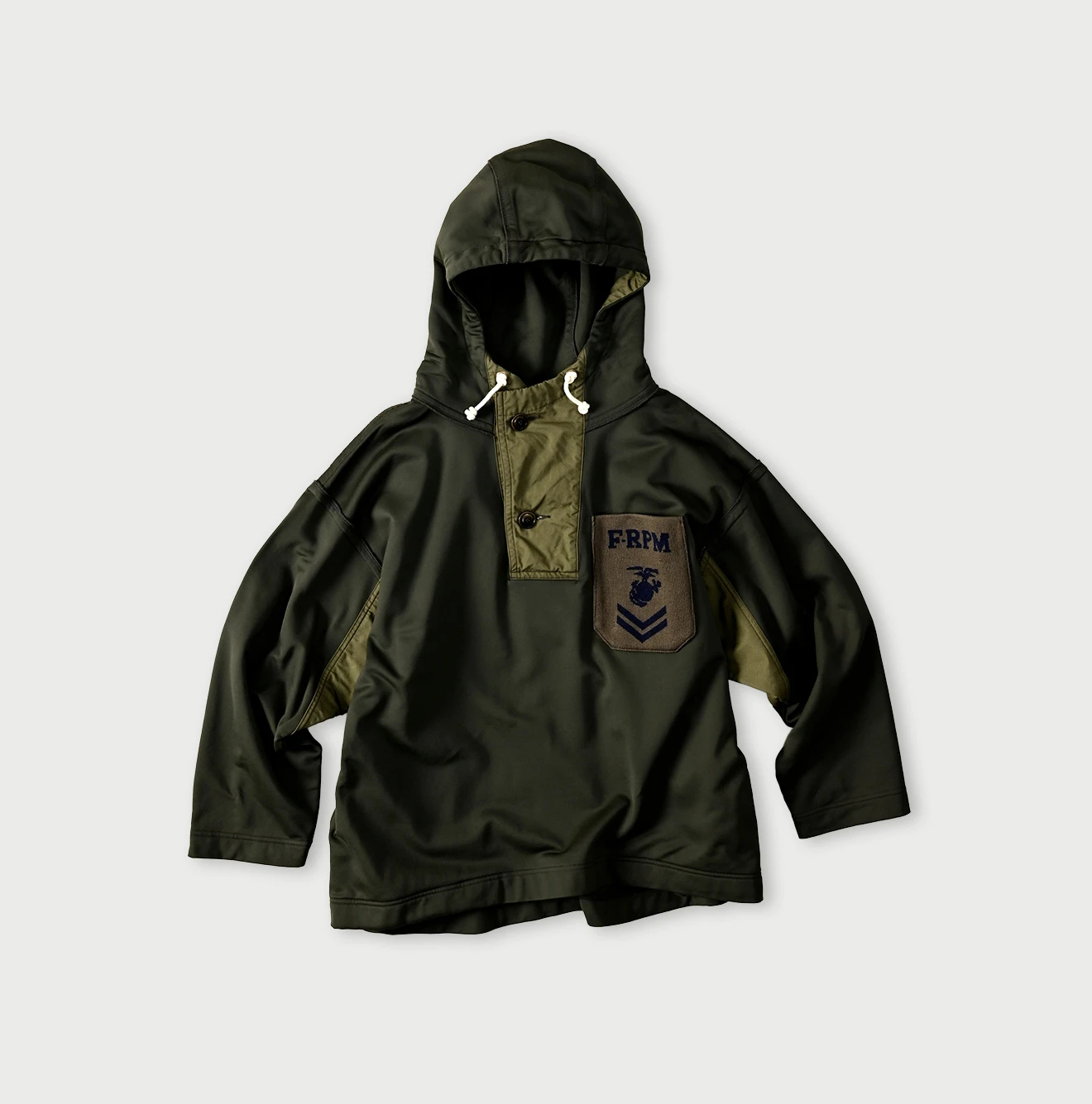 45R(フォーティファイブアール) |ナイロン裏毛の908フーディ