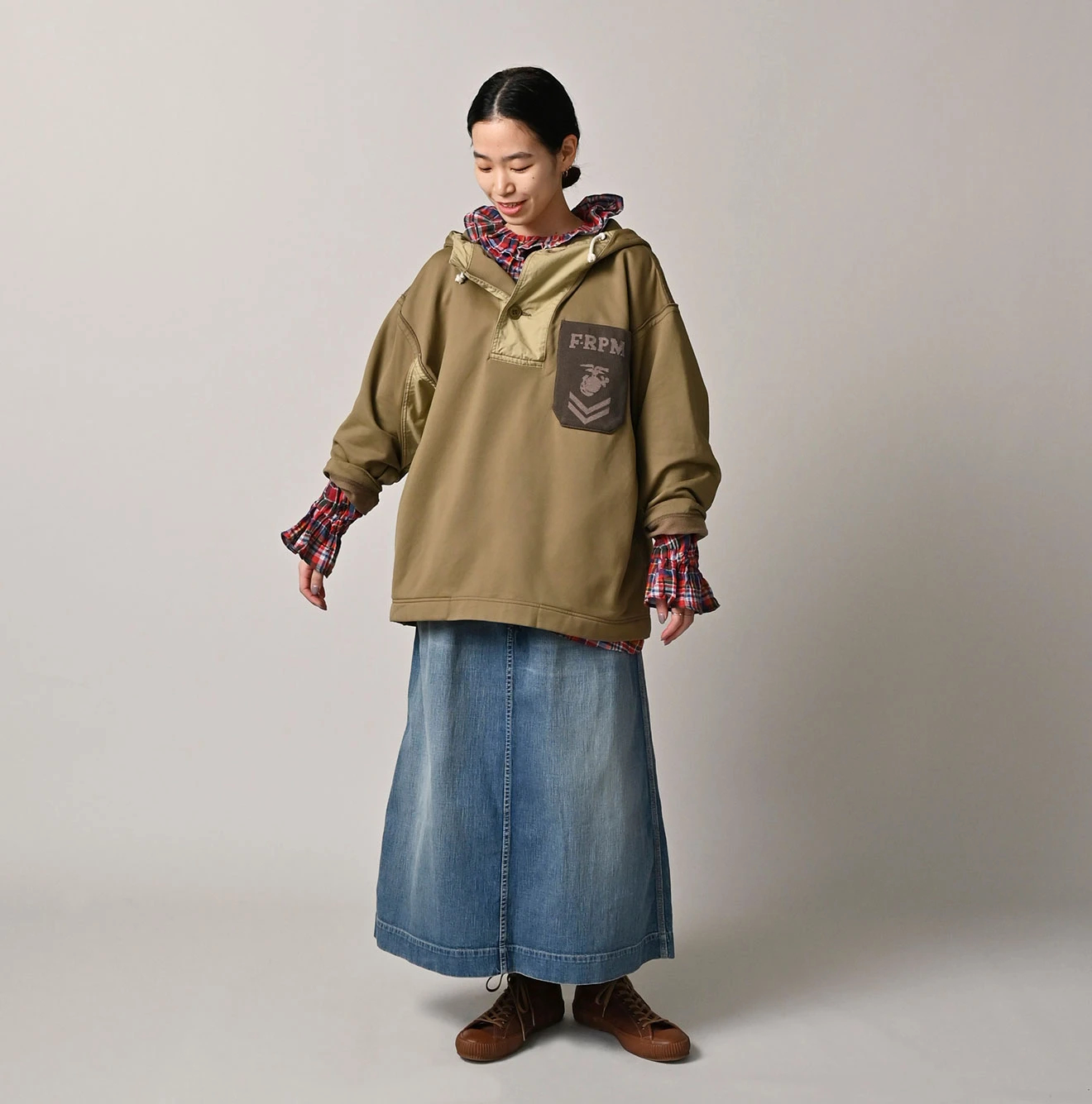 45R(フォーティファイブアール) |ナイロン裏毛の908フーディ