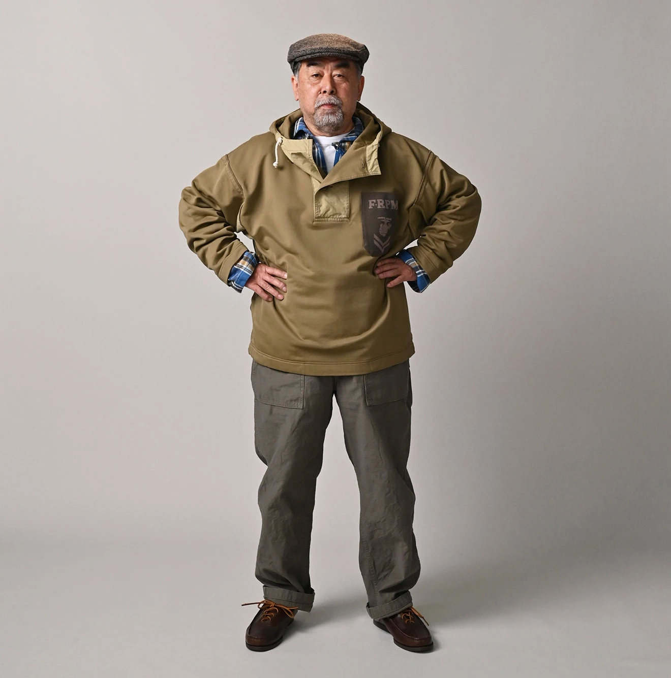 45R(フォーティファイブアール) |ナイロン裏毛の908フーディ