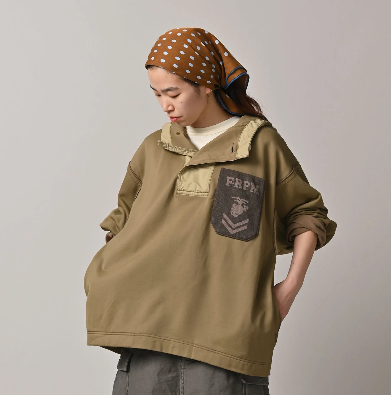 45R(フォーティファイブアール) |ナイロン裏毛の908フーディ