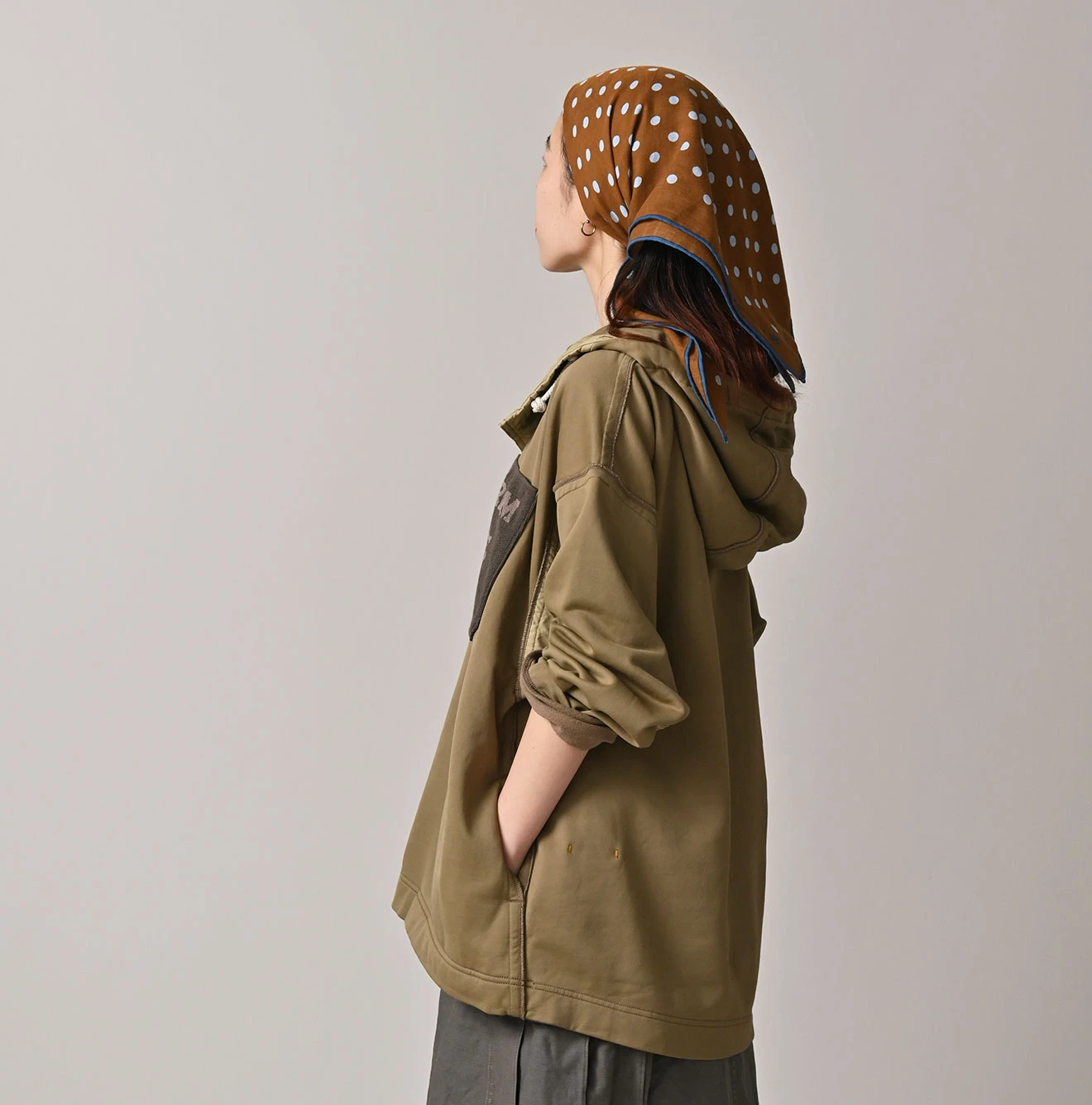 45R(フォーティファイブアール) |ナイロン裏毛の908フーディ