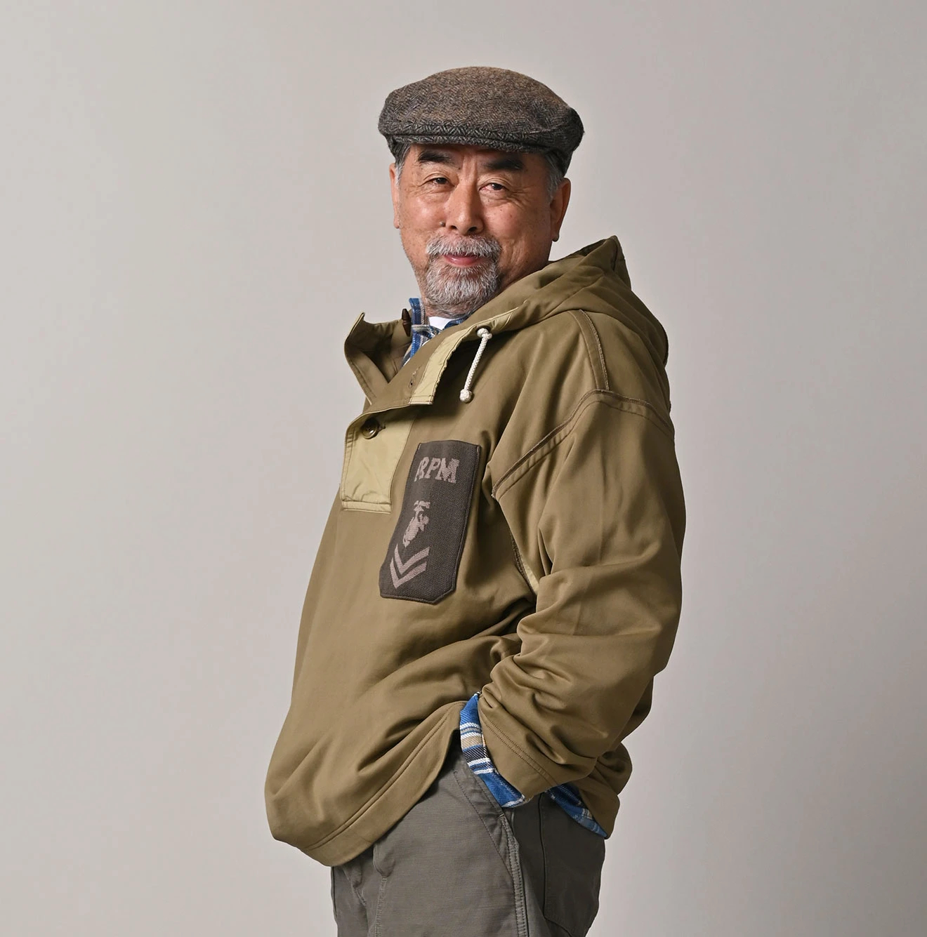 45R(フォーティファイブアール) |ナイロン裏毛の908フーディ