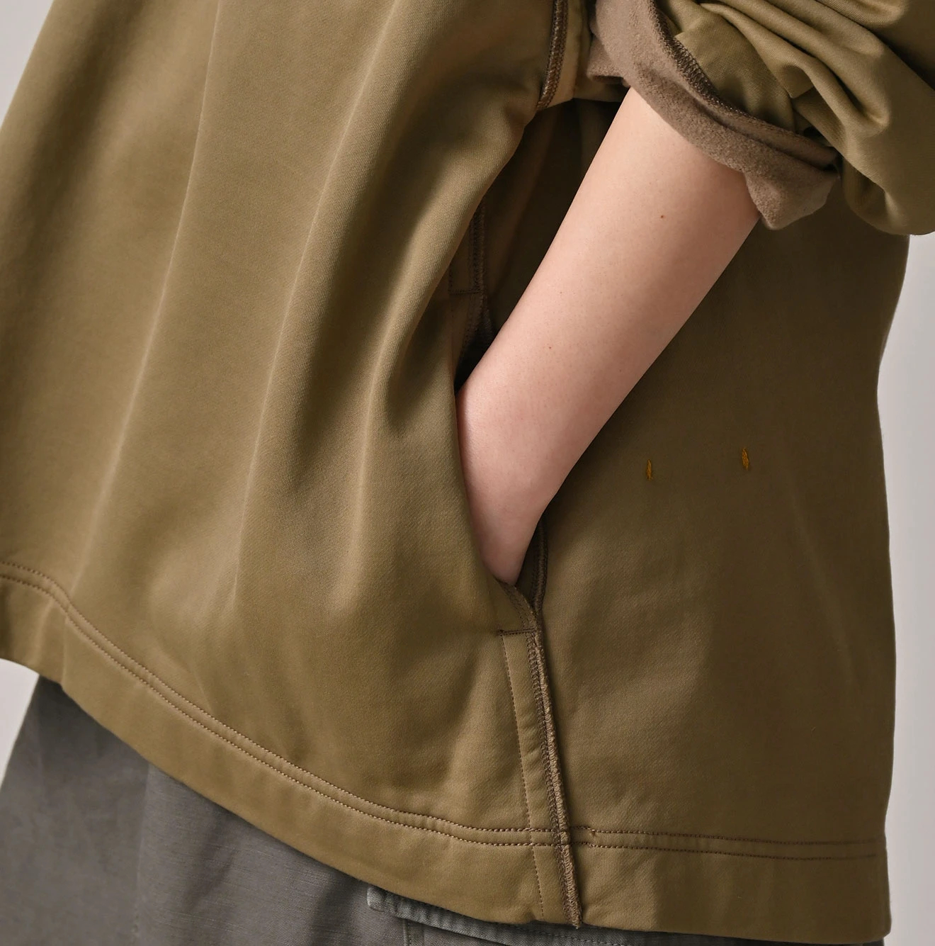 45R(フォーティファイブアール) |ナイロン裏毛の908フーディ