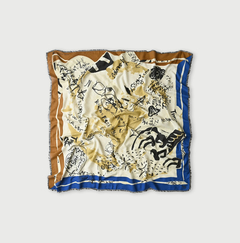 70-ブルー×金茶