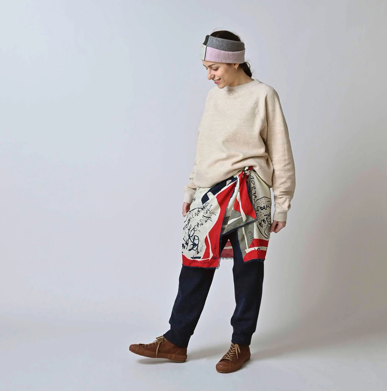 45R(フォーティファイブアール) |スーピマ綾のらくがき風呂敷