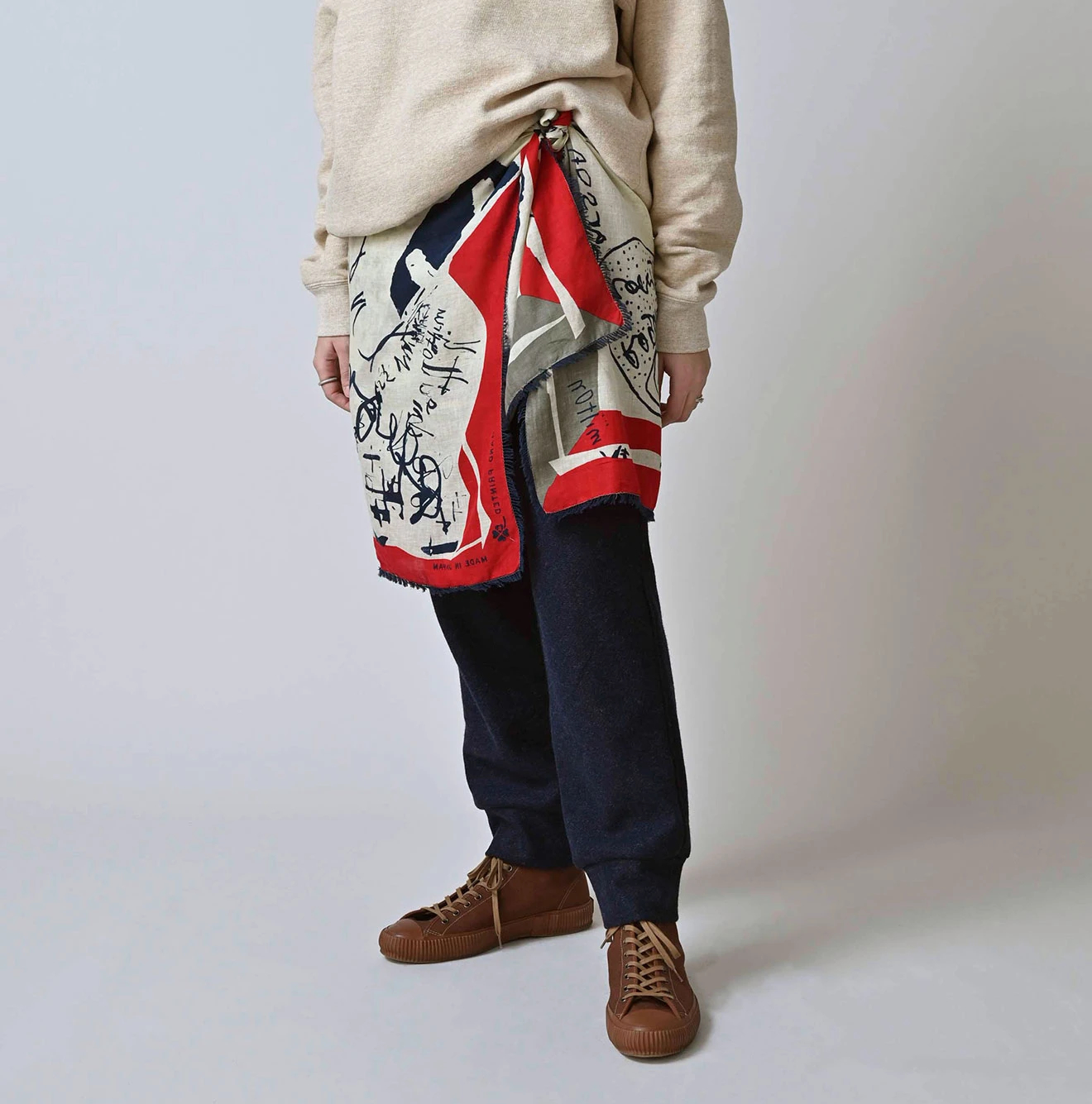 45R(フォーティファイブアール) |スーピマ綾のらくがき風呂敷