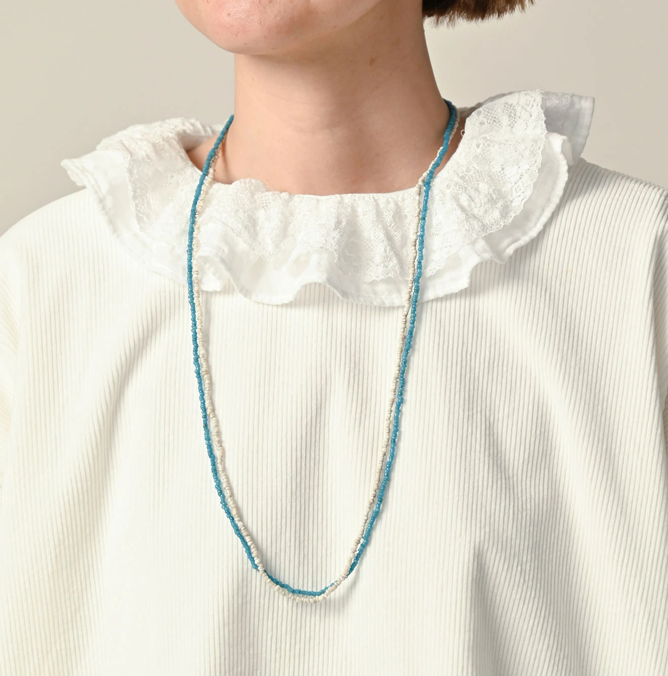 45R(フォーティファイブアール) |アンティークビーズのネックレス