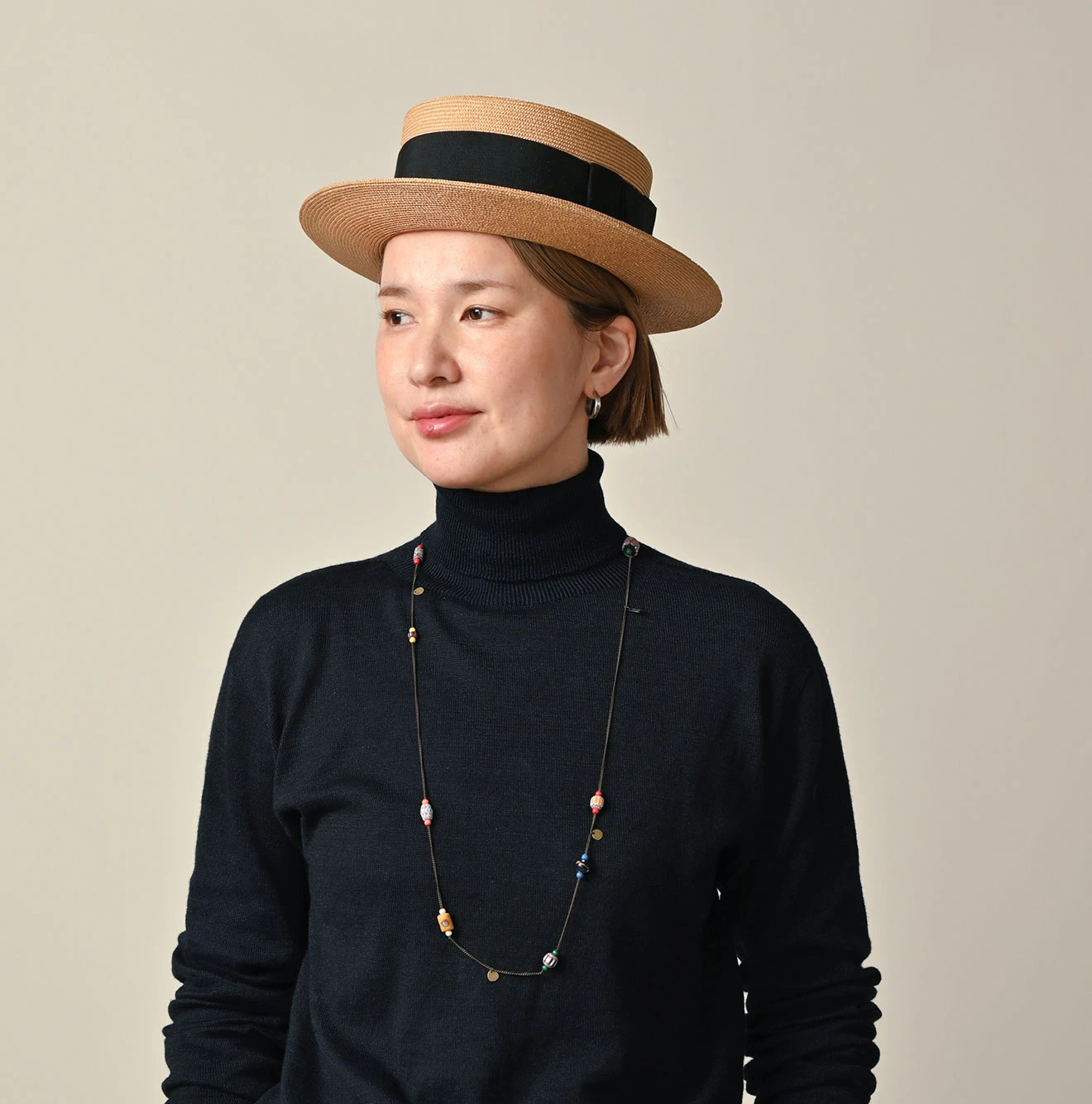 45R(フォーティファイブアール) |トンボ玉のネックレス