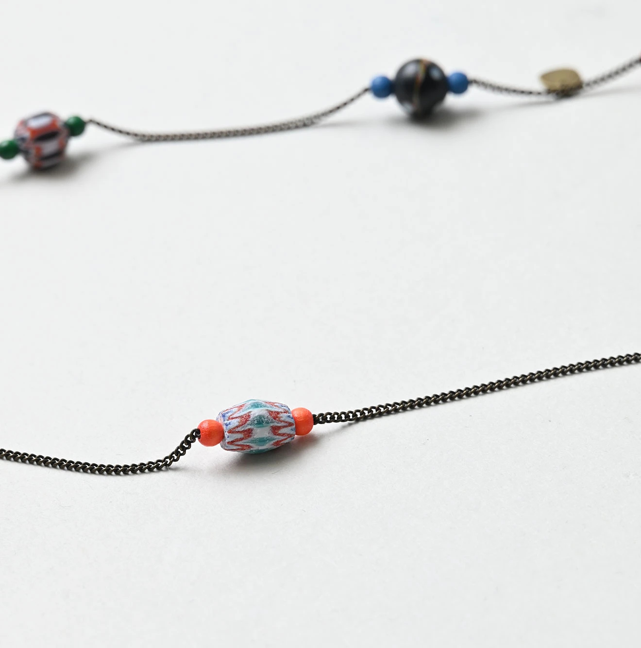 45R(フォーティファイブアール) |トンボ玉のネックレス