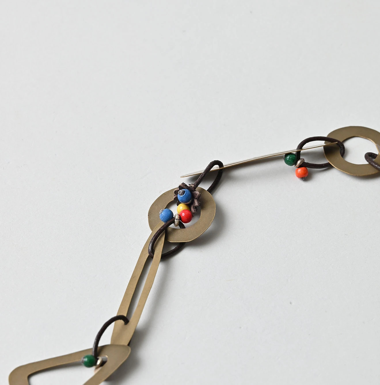 45R(フォーティファイブアール) |○△□真鍮ネックレス