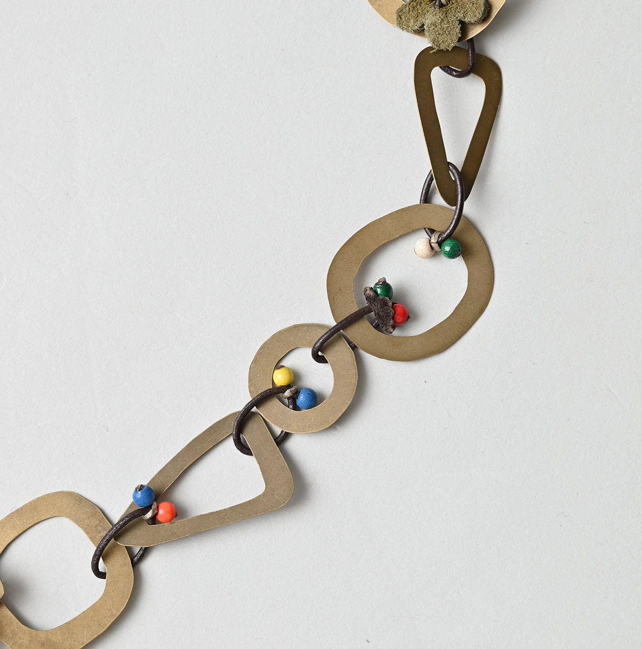 45R(フォーティファイブアール) |○△□真鍮ネックレス